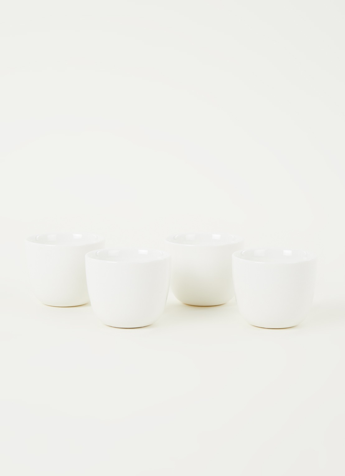 Serax Passe-Partout espressokopje 13,5 cl set van 4  - voorkant 2 wit