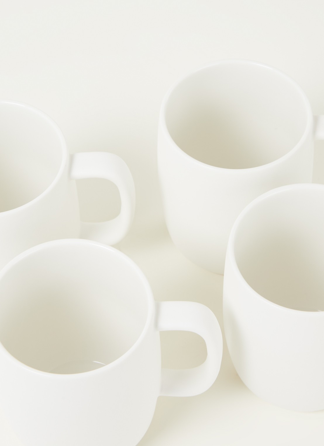 Serax Passe-Partout kopje 33 cl set van 4 - detail wit