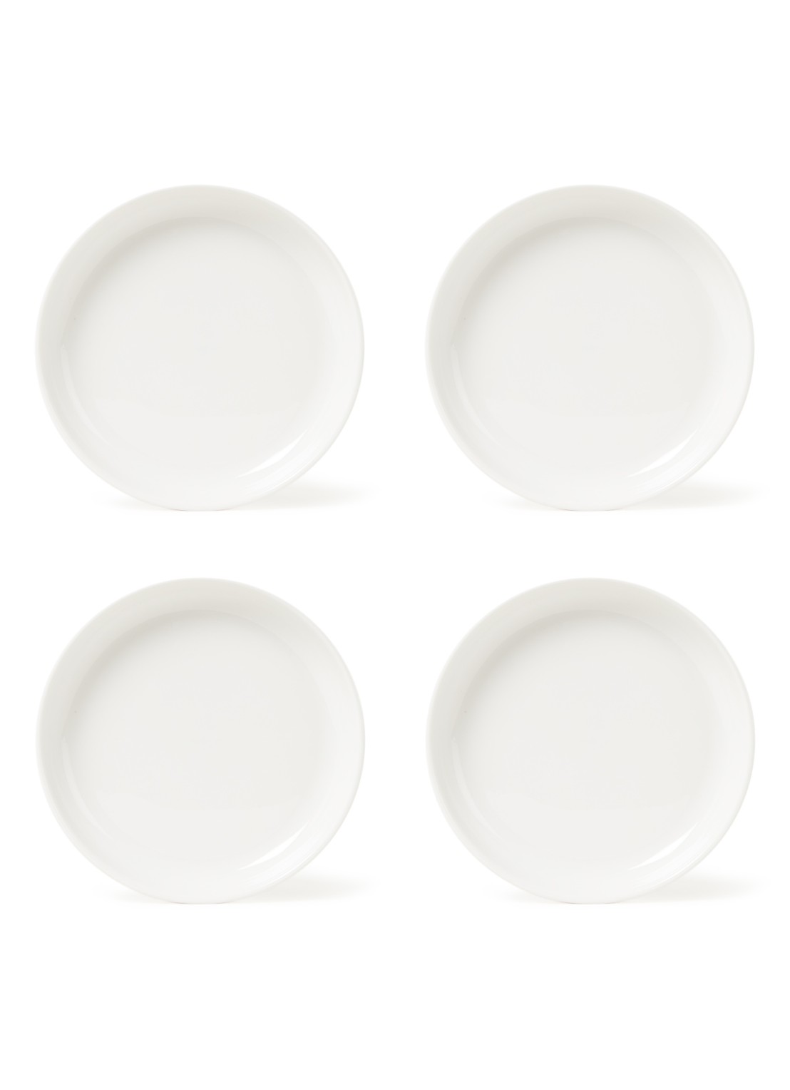 Serax Passe-partout ontbijtbord 18 cm set van 4 - voorkant wit