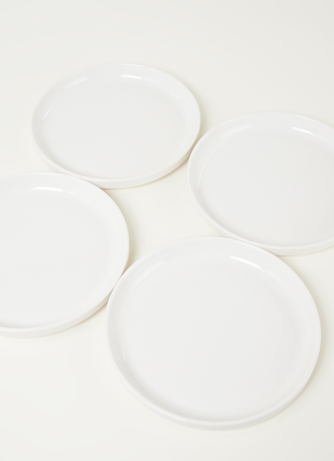 Serax Passe-Partout ontbijtbord 22 cm set van 4 - detail 3 wit