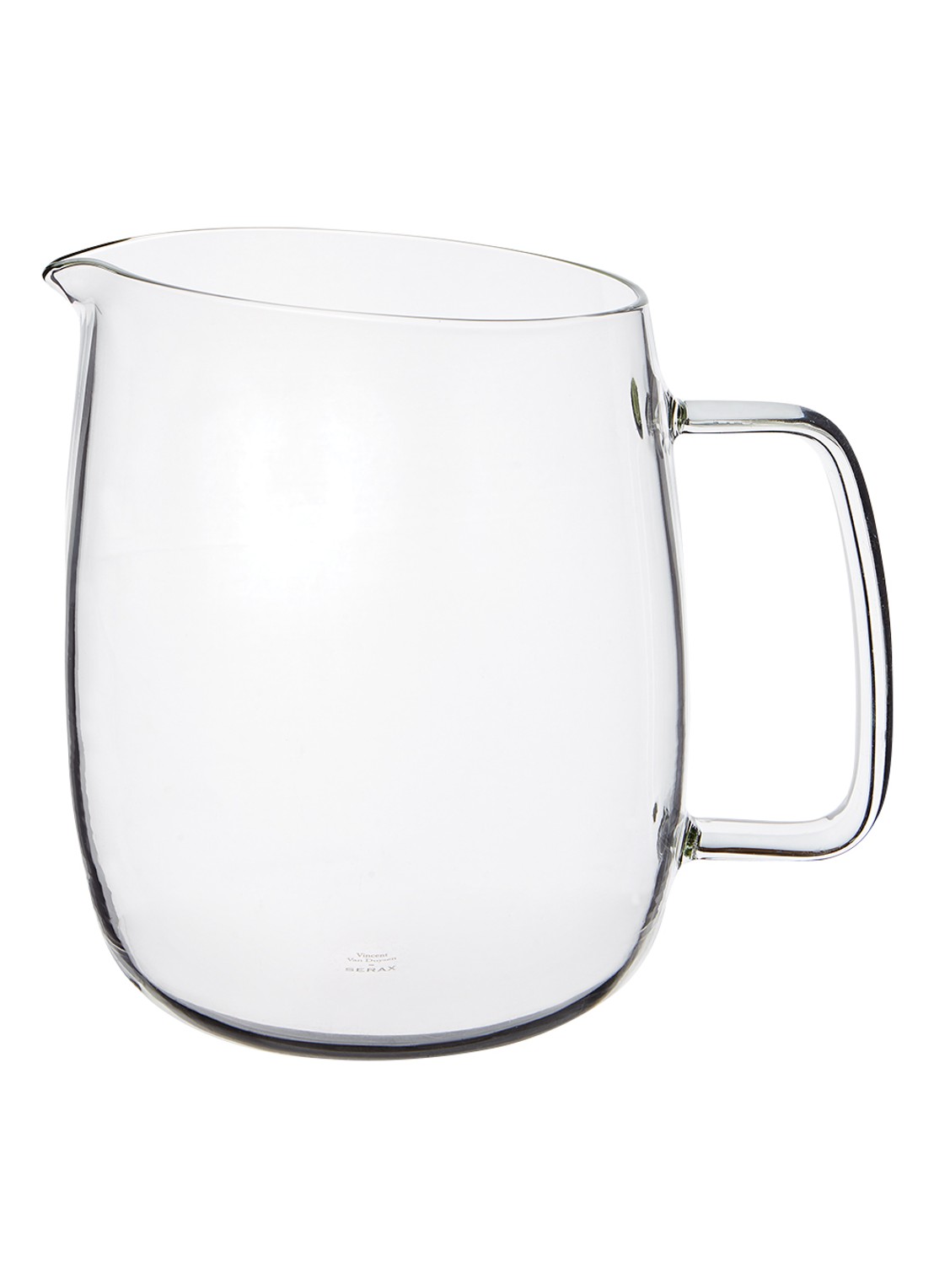 Serax Passe-Partout schenkkan 1,5 liter - voorkant transparant