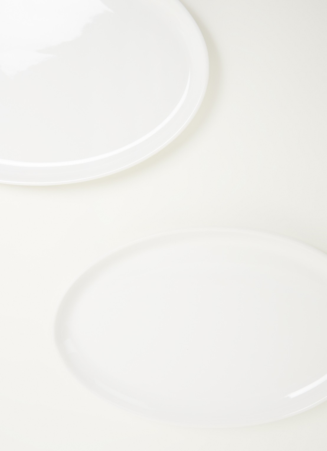Serax Passe-partout serveerschaal 33 cm set van 2 - detail wit