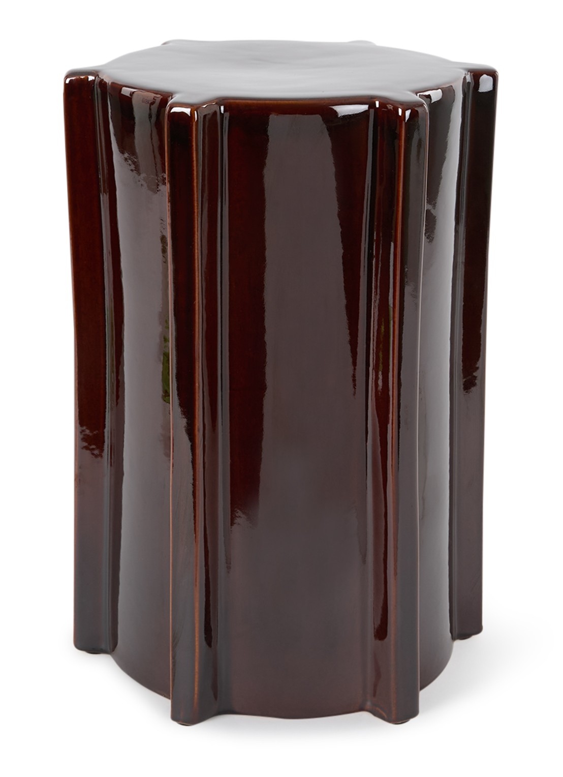 Serax Pawn bijzettafel 45,4 cm - voorkant donkerbruin