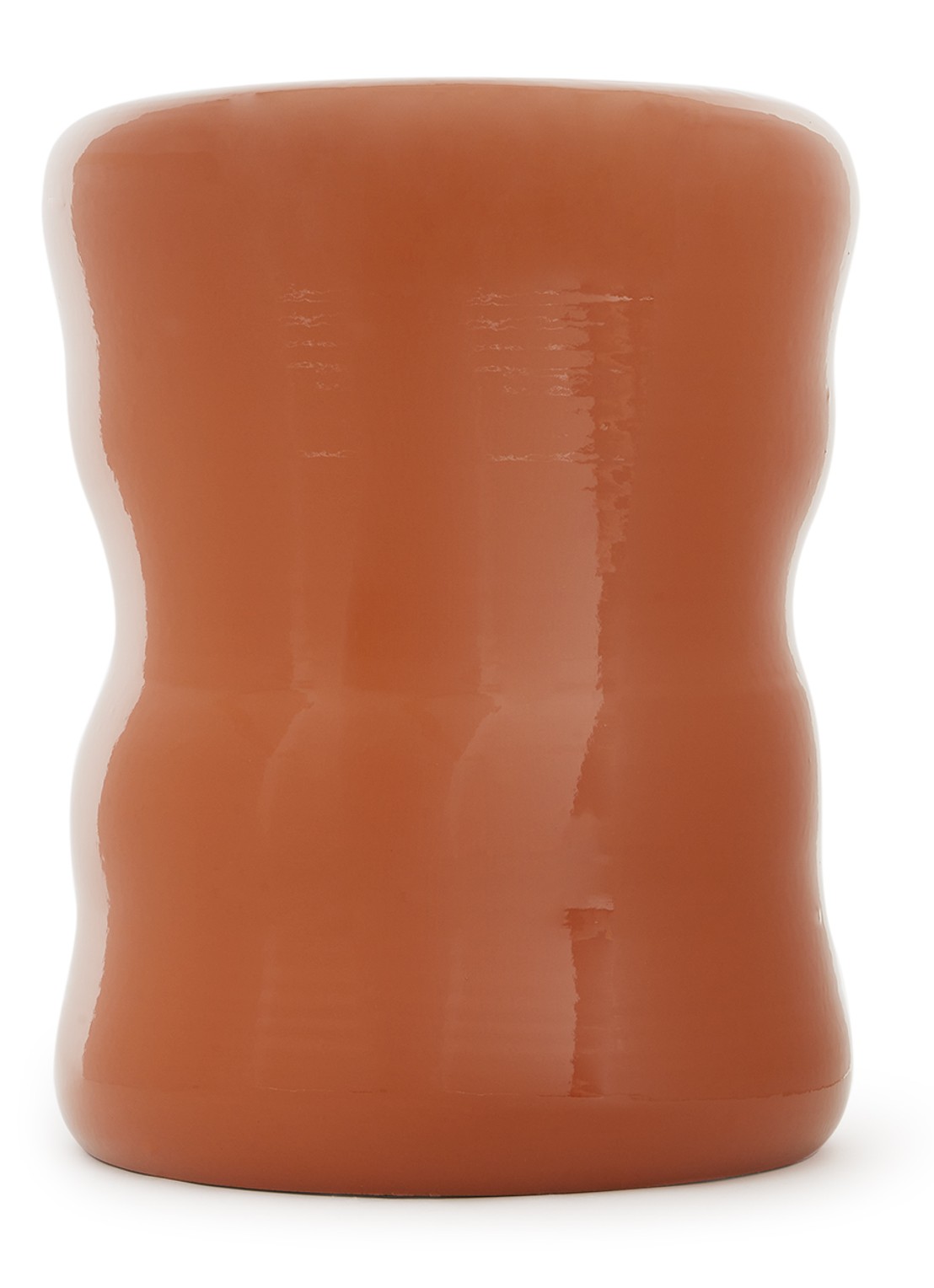 Serax Pawn  kruk 45 cm - voorkant roestbruin