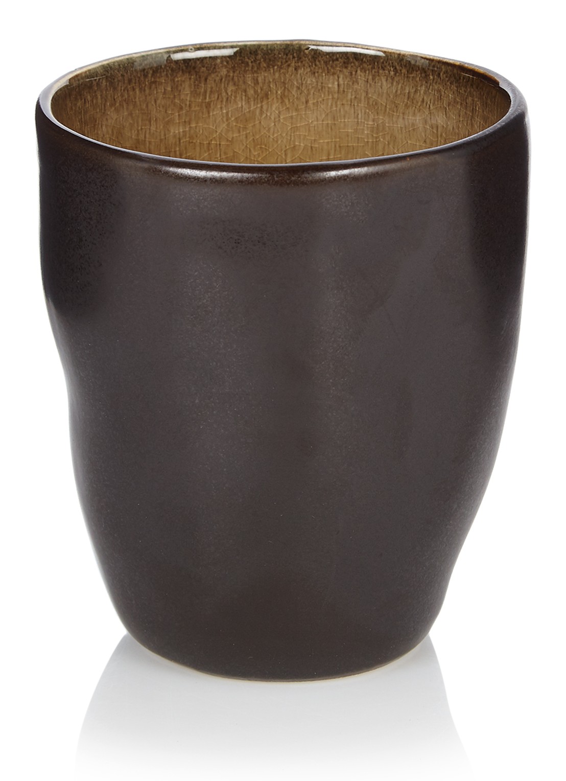 Serax Pure mok 9 cm - voorkant zwart