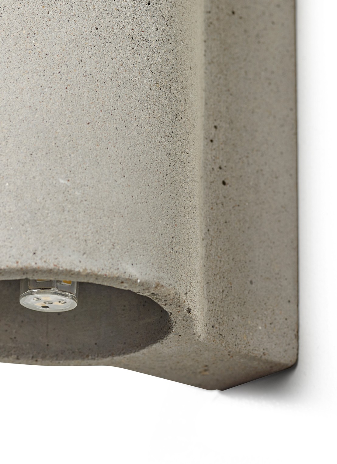 Serax Shape wandlamp 11,5 cm - detail 4 lichtgrijs