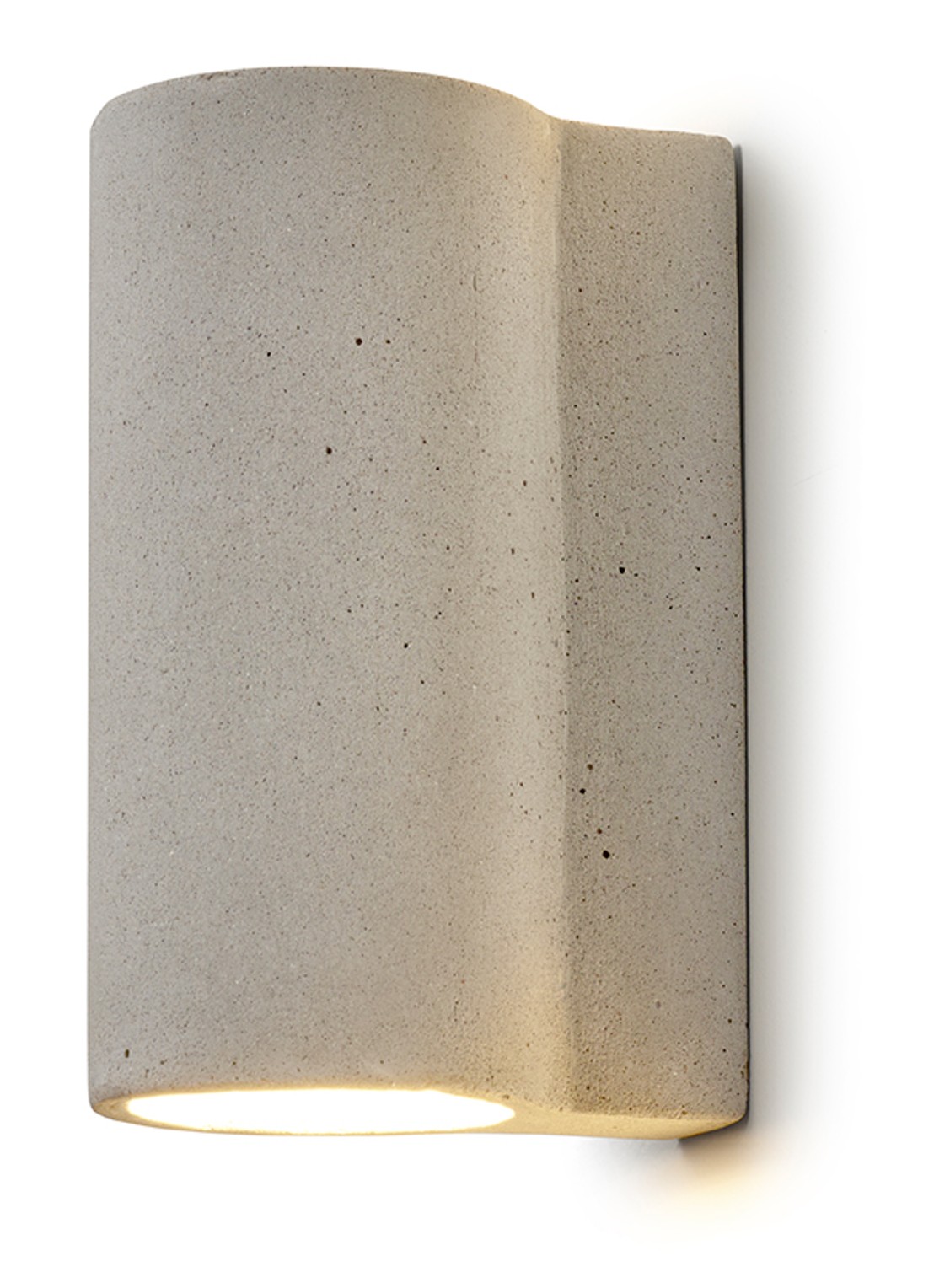 Serax Shape wandlamp 11,5 cm - voorkant 5 lichtgrijs
