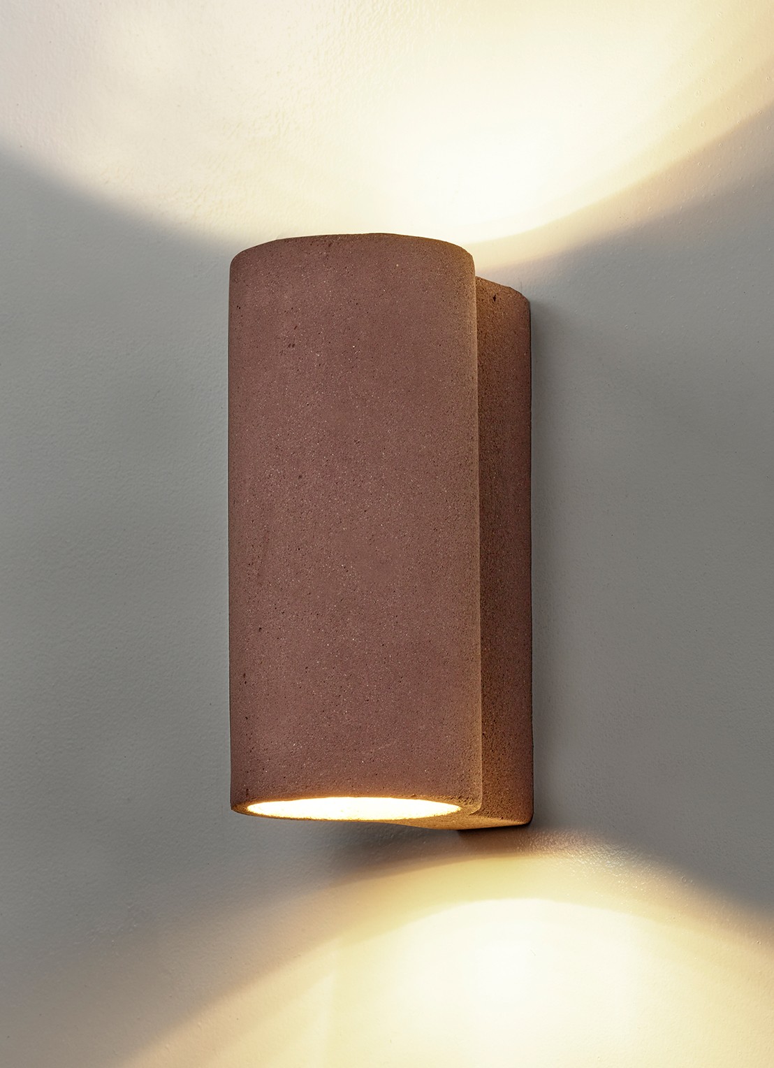 Serax Shape wandlamp 11,5 cm - detail 3 donkerrood
