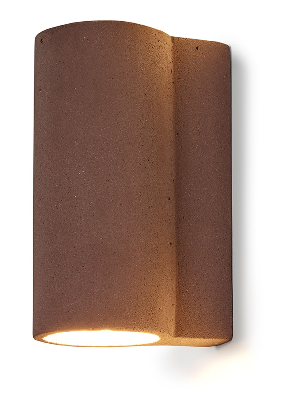 Serax Shape wandlamp 11,5 cm - voorkant donkerrood