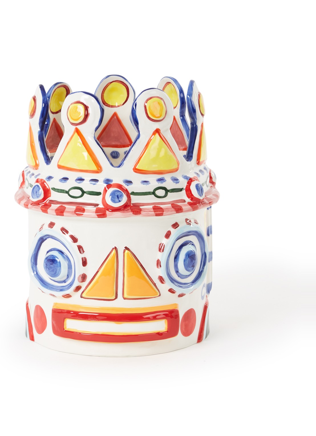 Serax Sicily vaas 34,5 cm - voorkant multicolor
