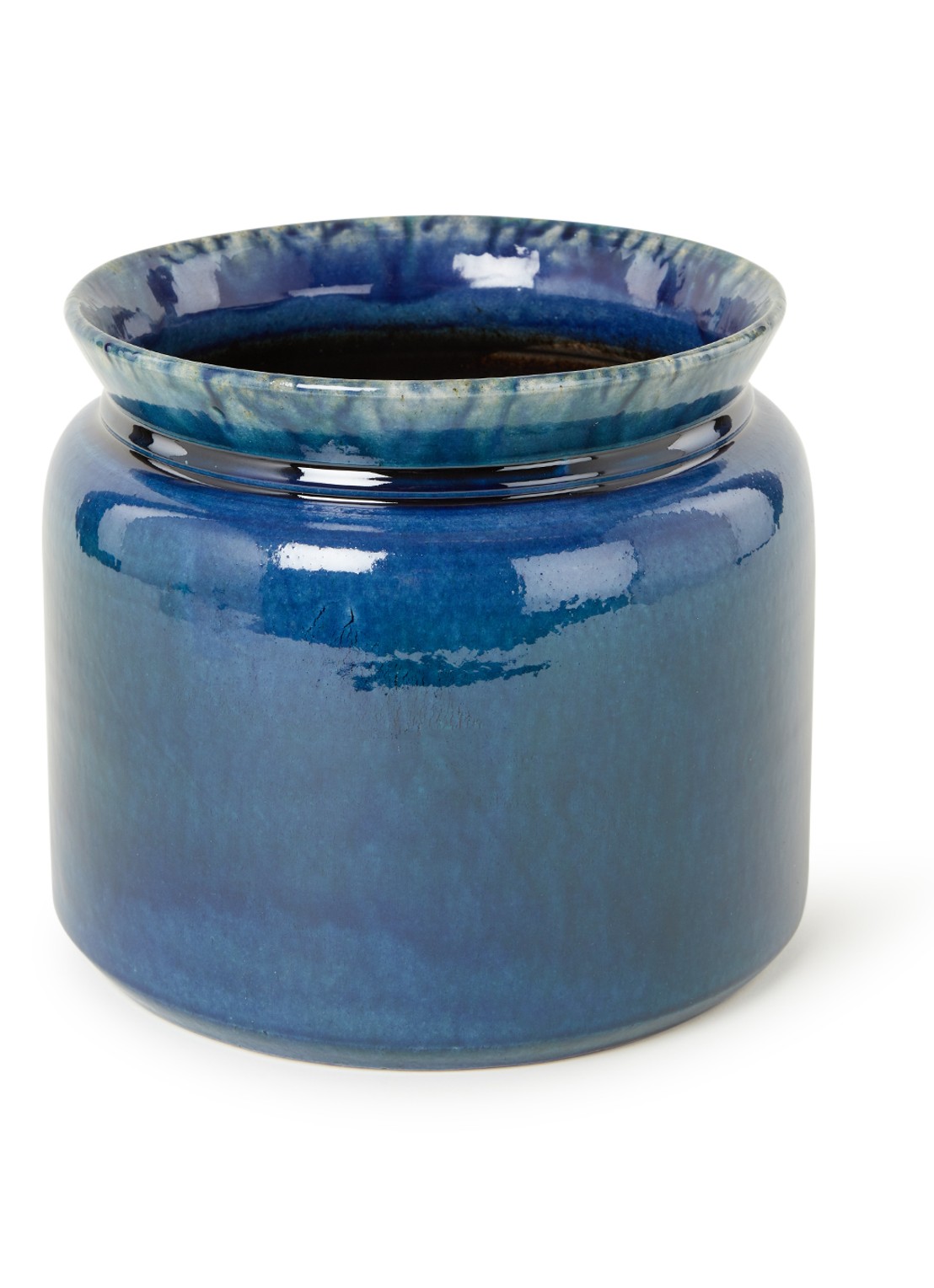 Serax Sierpot M van keramiek voor binnen Ø23 cm - voorkant 2 blauw