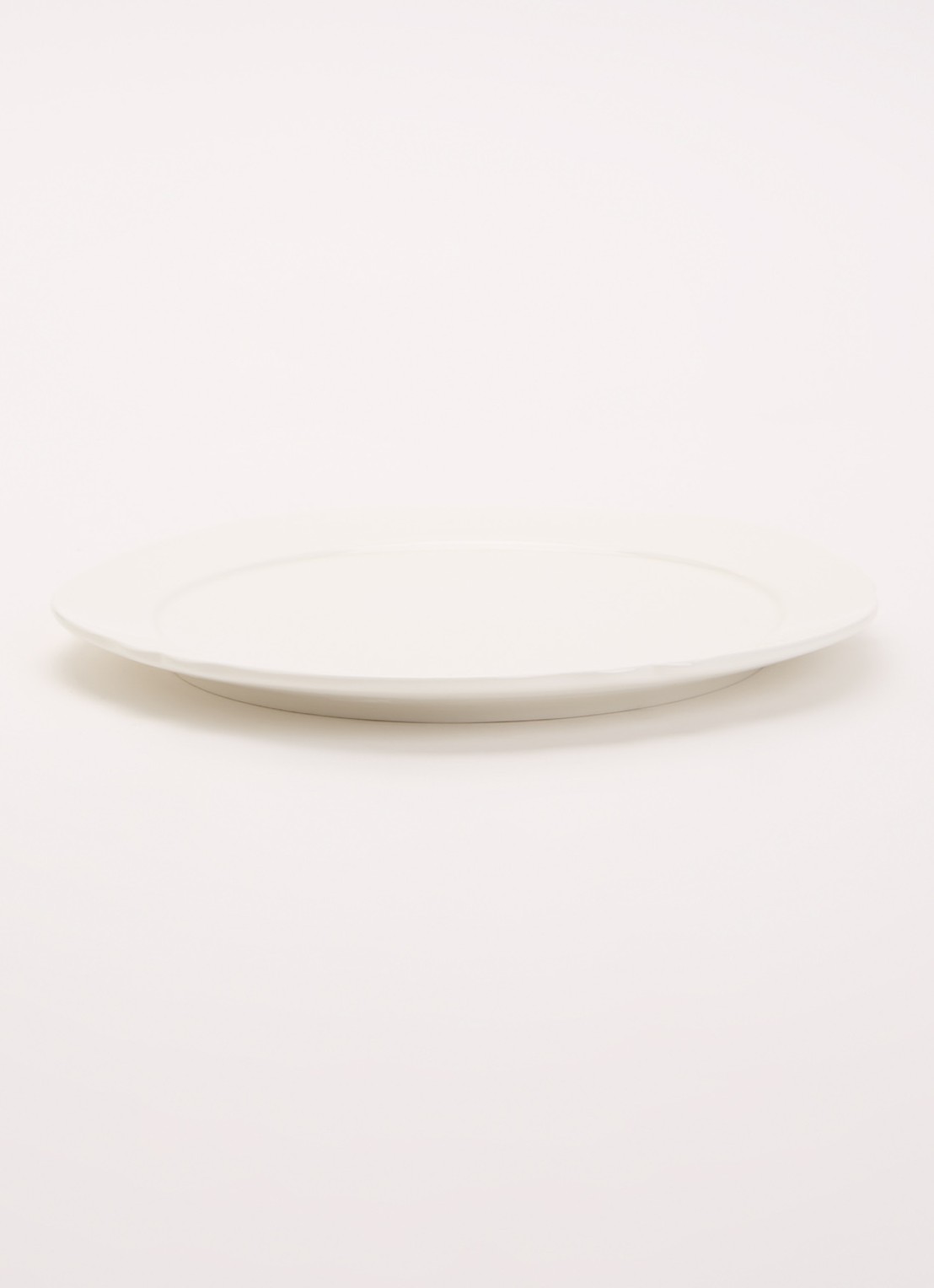 Serax Silhouette S ontbijtbord 20,5 cm - voorkant 2 wit