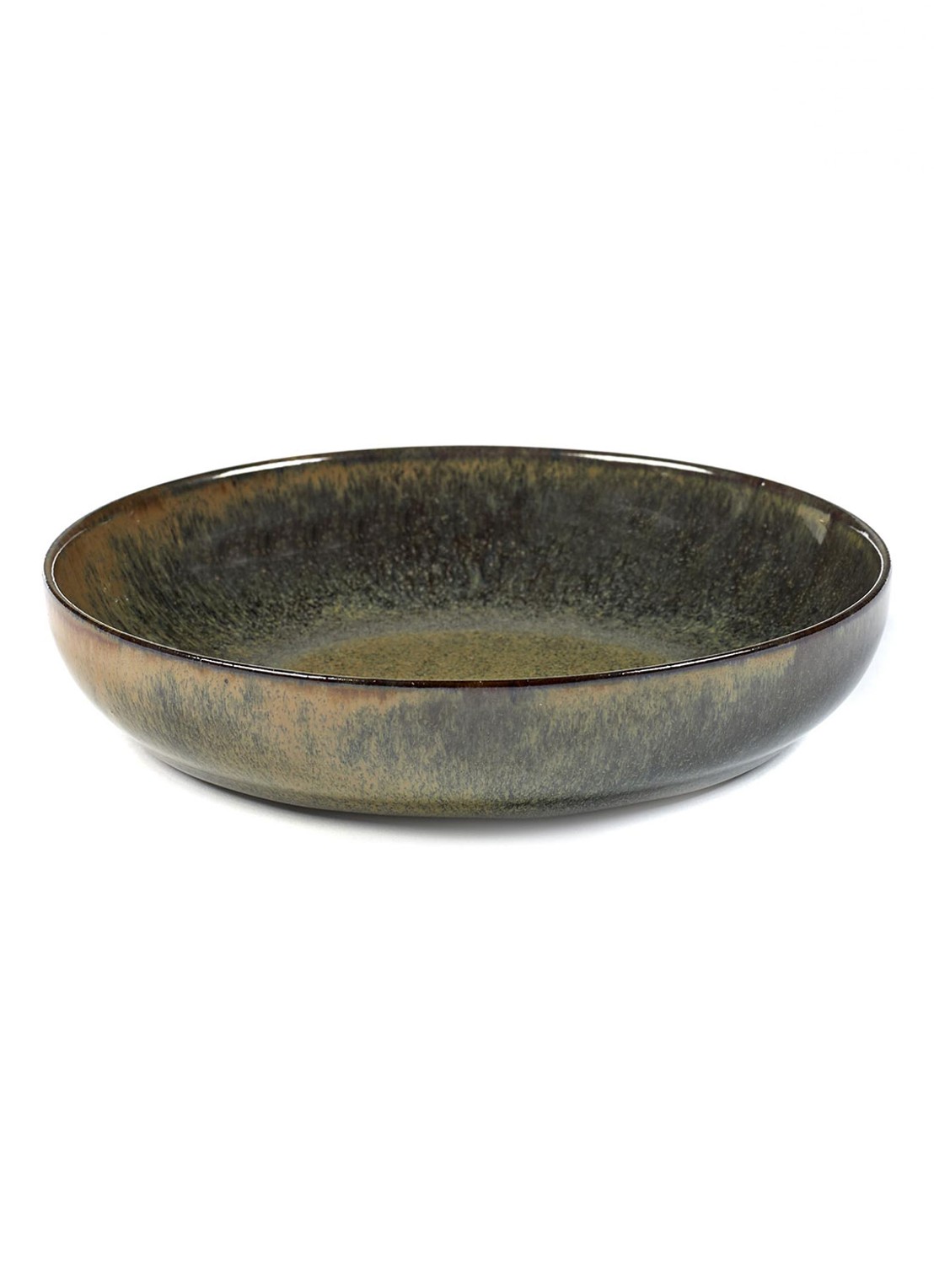 Serax Surface diep bord 19 cm - voorkant donkerblauw
