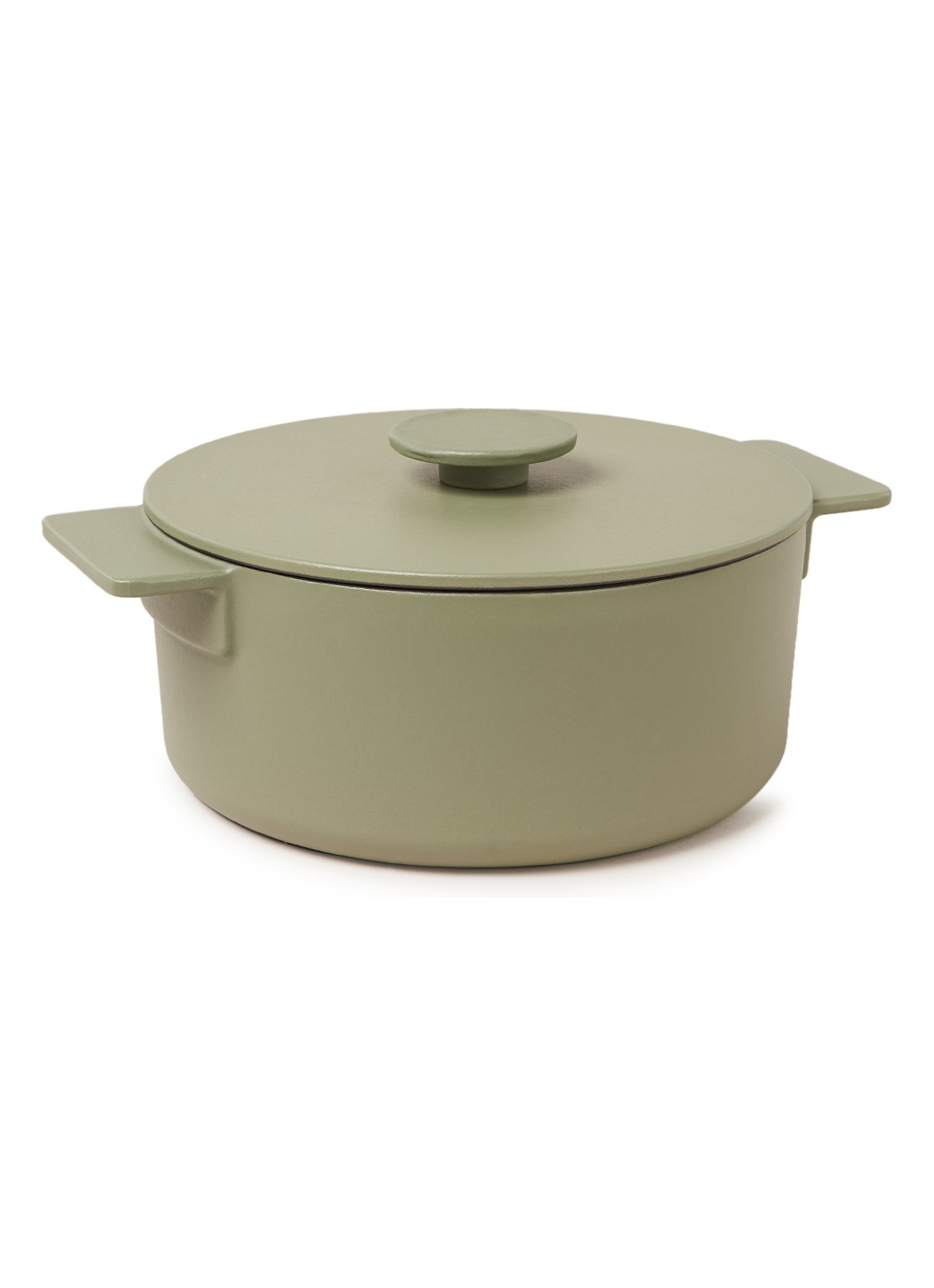 Serax Surface kookpan 23 cm - voorkant 2 legergroen