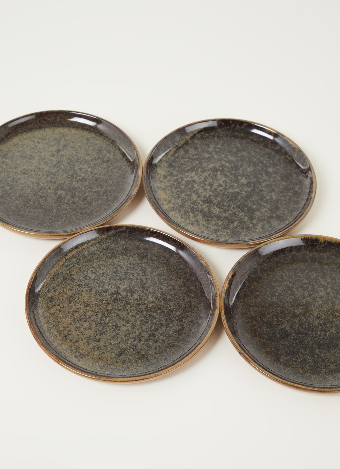 Serax Surface ontbijtbord 16 cm set van 4 - detail 3 groen