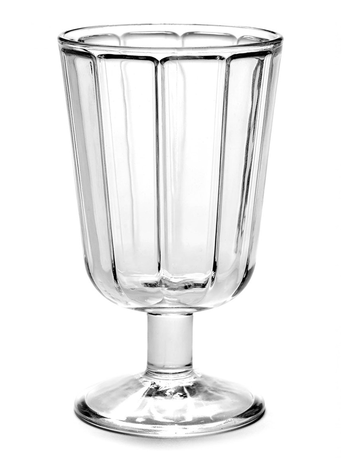 Serax Surface rode wijnglas 23 cl - voorkant transparant