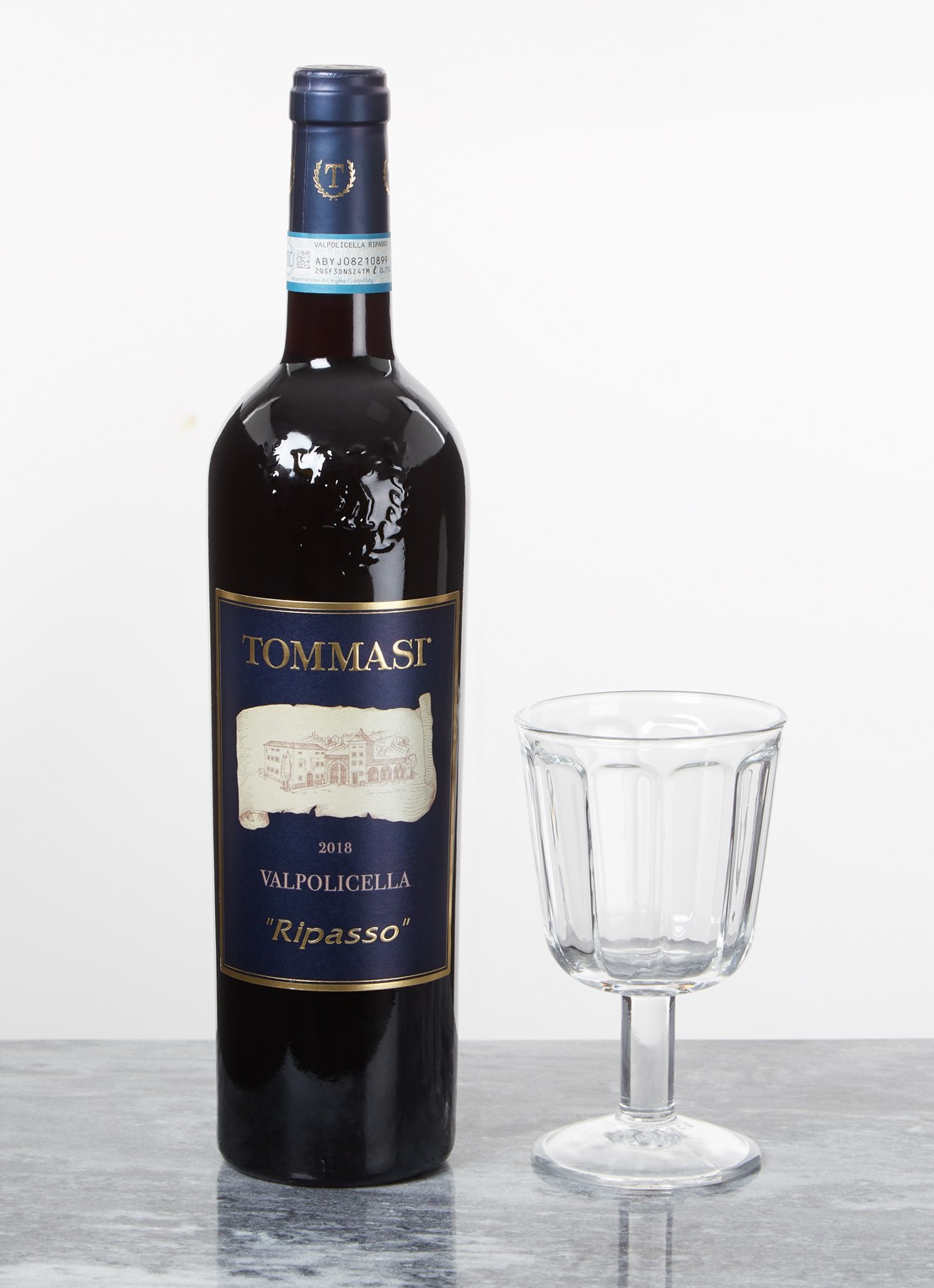 Serax Surface rode wijnglas 23 cl - voorkant 2 transparant