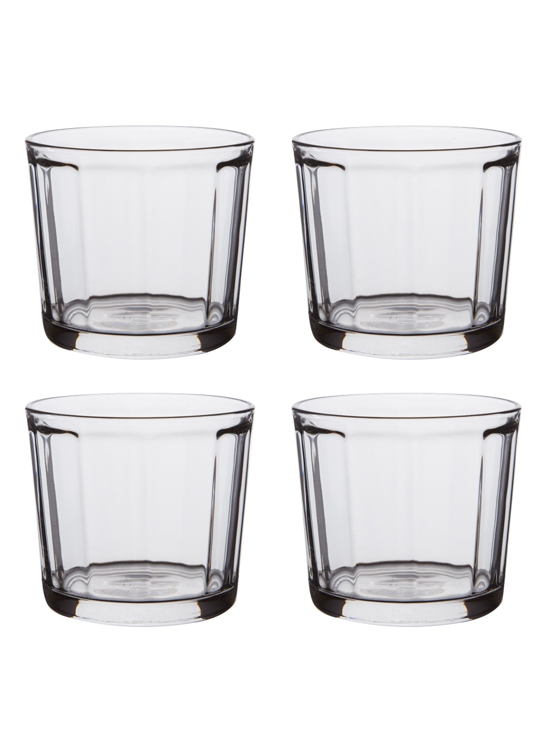 Serax Surface waterglas 30 cl set van 4 - voorkant transparant