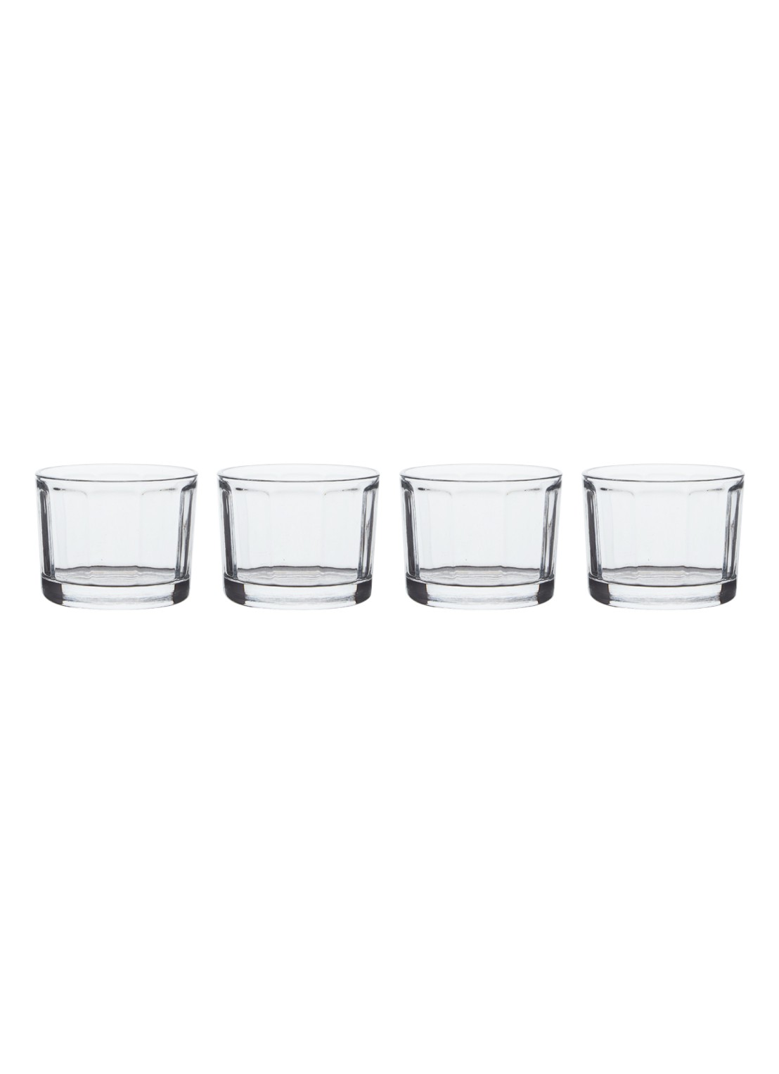 Serax Surface waterglas set van 4 - voorkant transparant