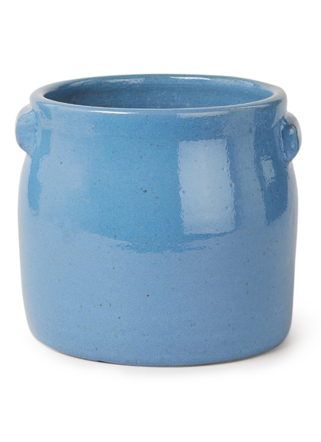 Serax Tabor S bloempot voor binnen Ø22 cm - voorkant blauw