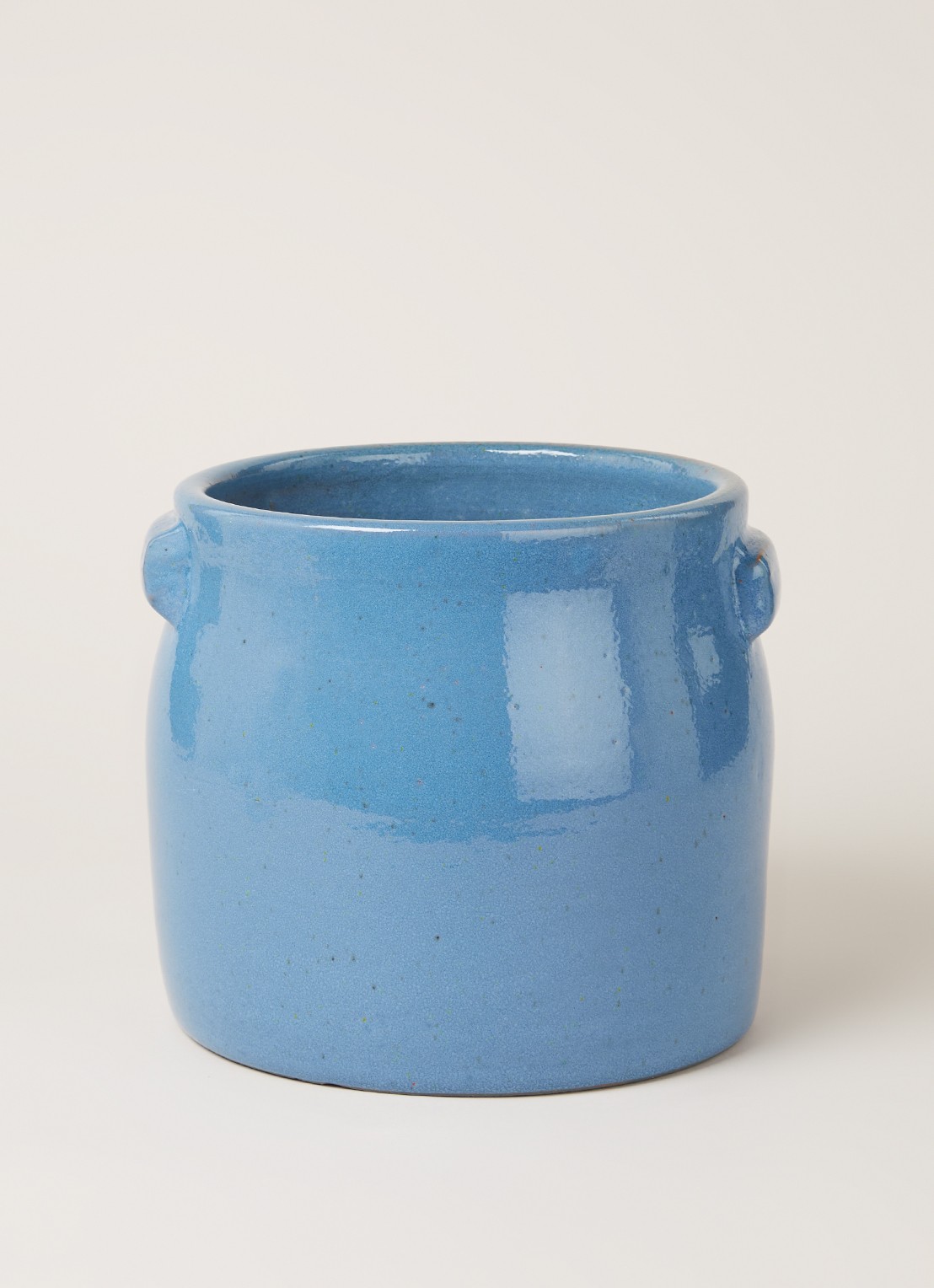 Serax Tabor S bloempot voor binnen Ø22 cm - voorkant 2 blauw