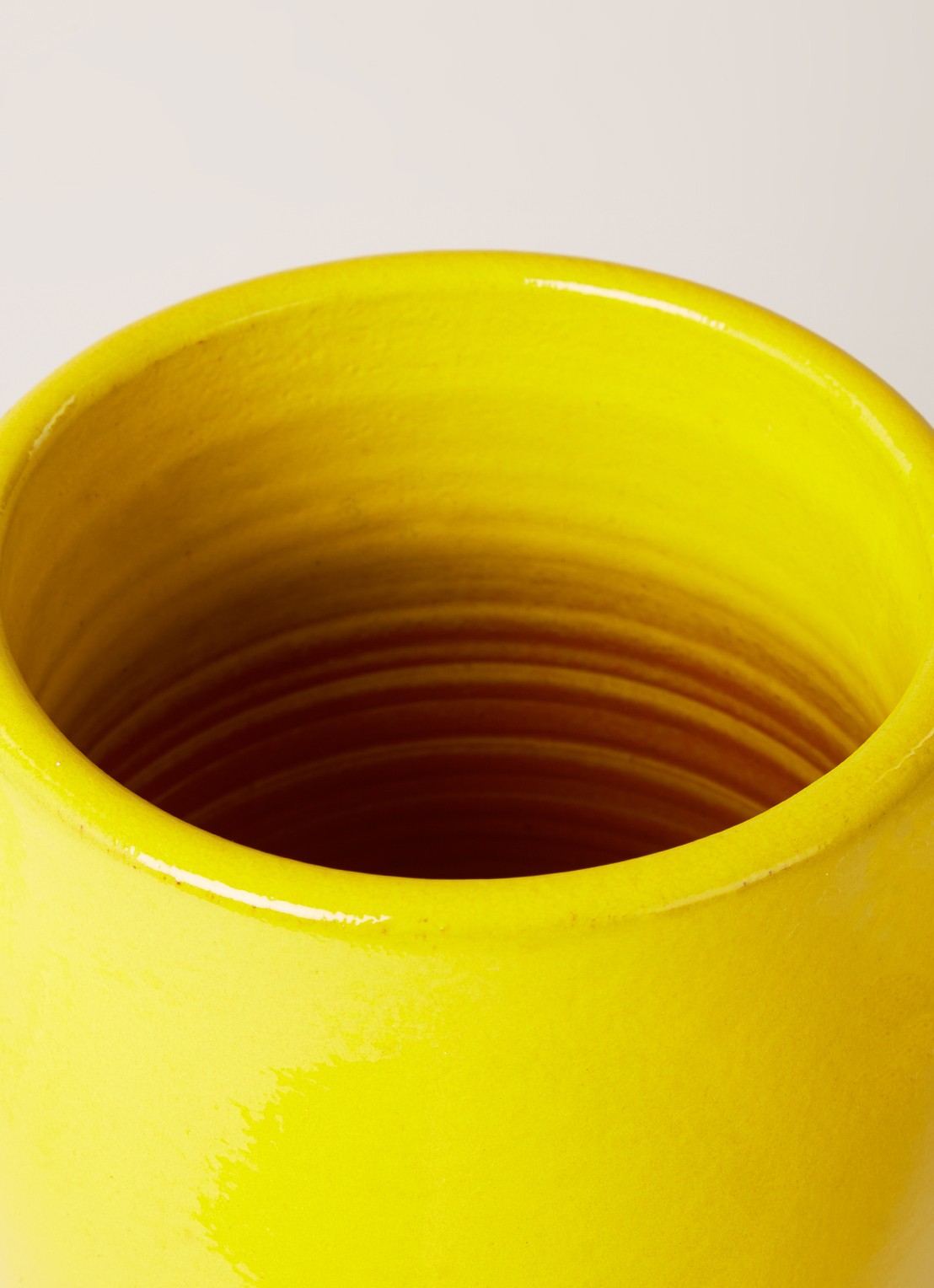 Serax Tabor S vaas 30 cm - detail 3 geel