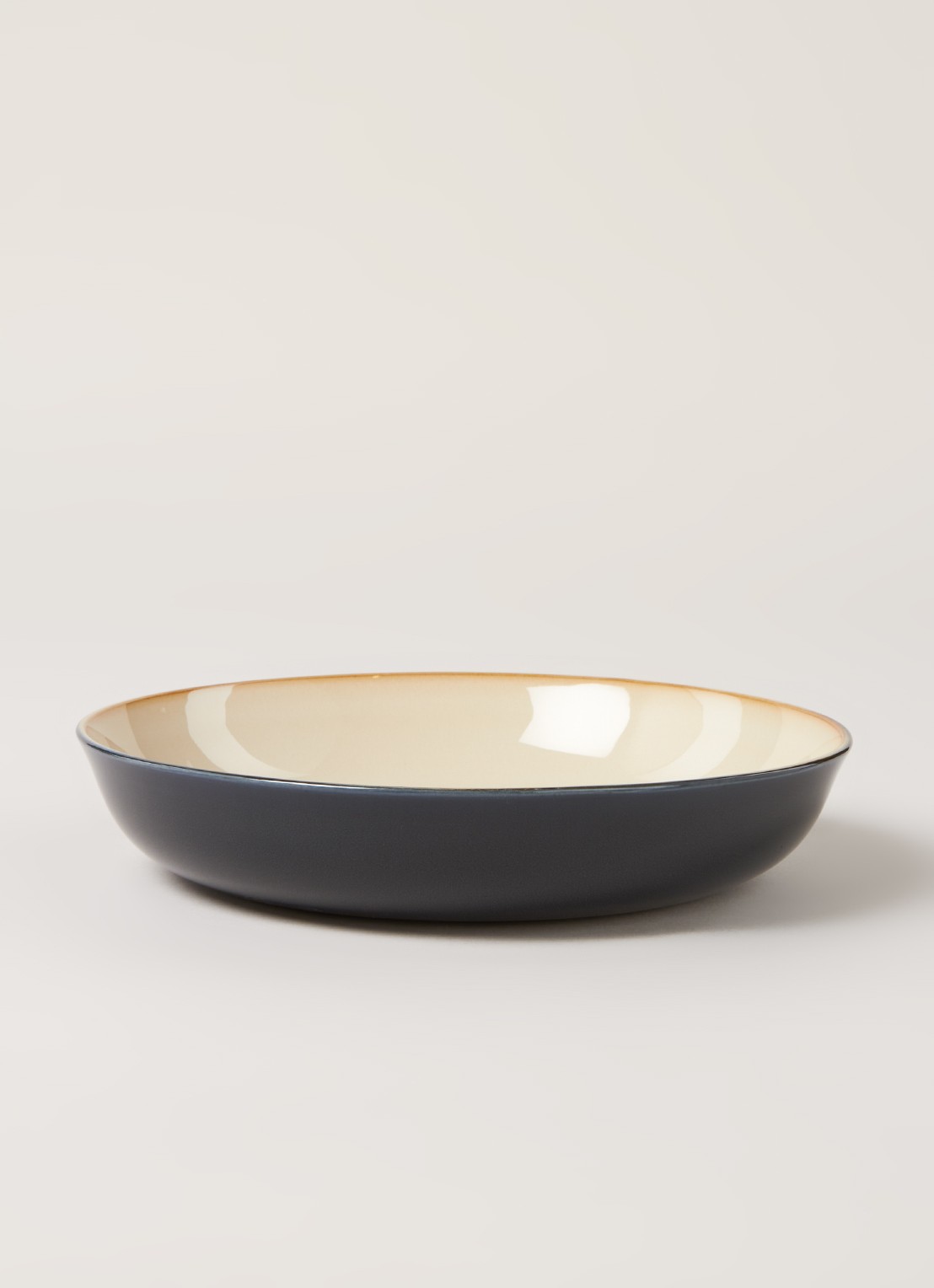Serax Terres de Rêves diep bord 21 cm  - voorkant 2 donkerblauw