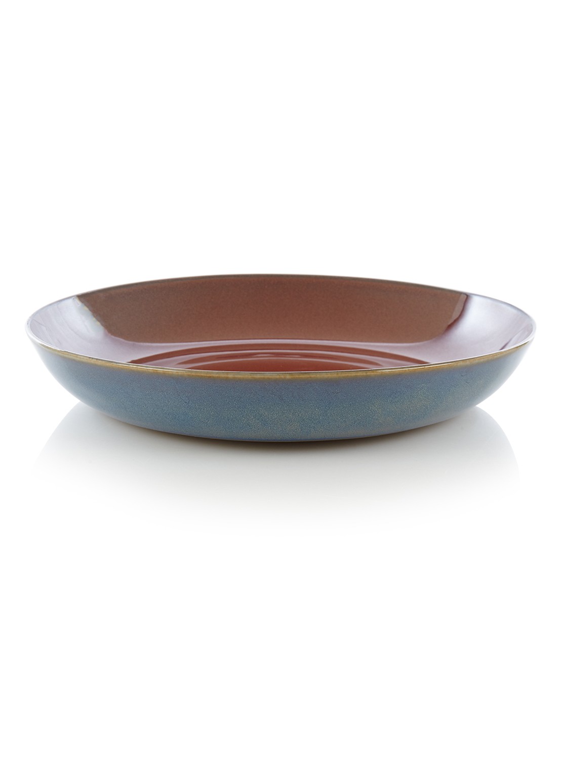 Serax Terres de Rêves pastabord 23 cm - voorkant roestbruin
