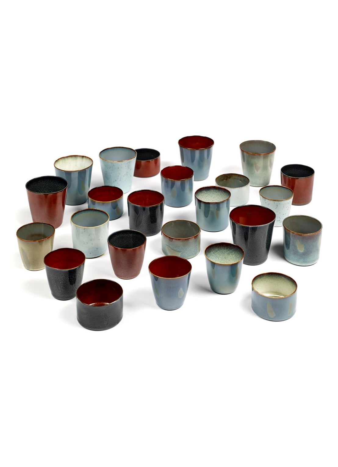 Serax Terres de Rêves ristretto mok 9 cl - voorkant 2 zwart