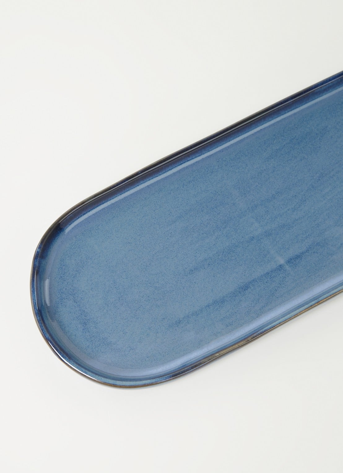 Serax Terres de Rêves serveerschaal 28 cm  - detail blauwgrijs