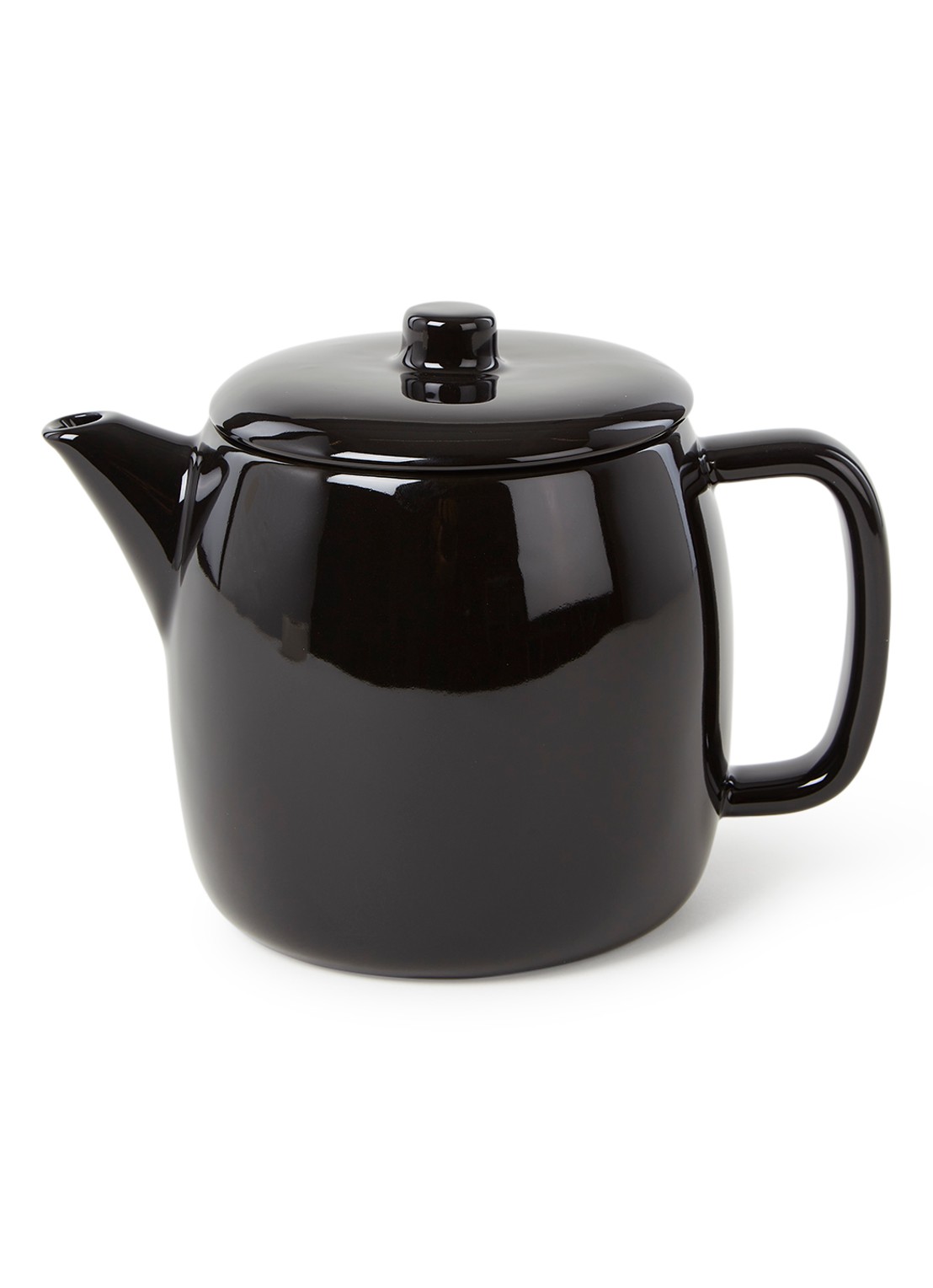 Serax Theepot met filter 0,7 liter - voorkant zwart