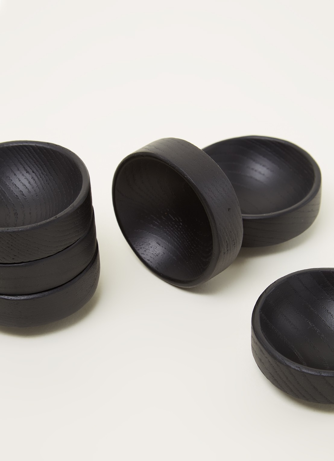 Serax Theetip 6 cm set van 6 - detail zwart