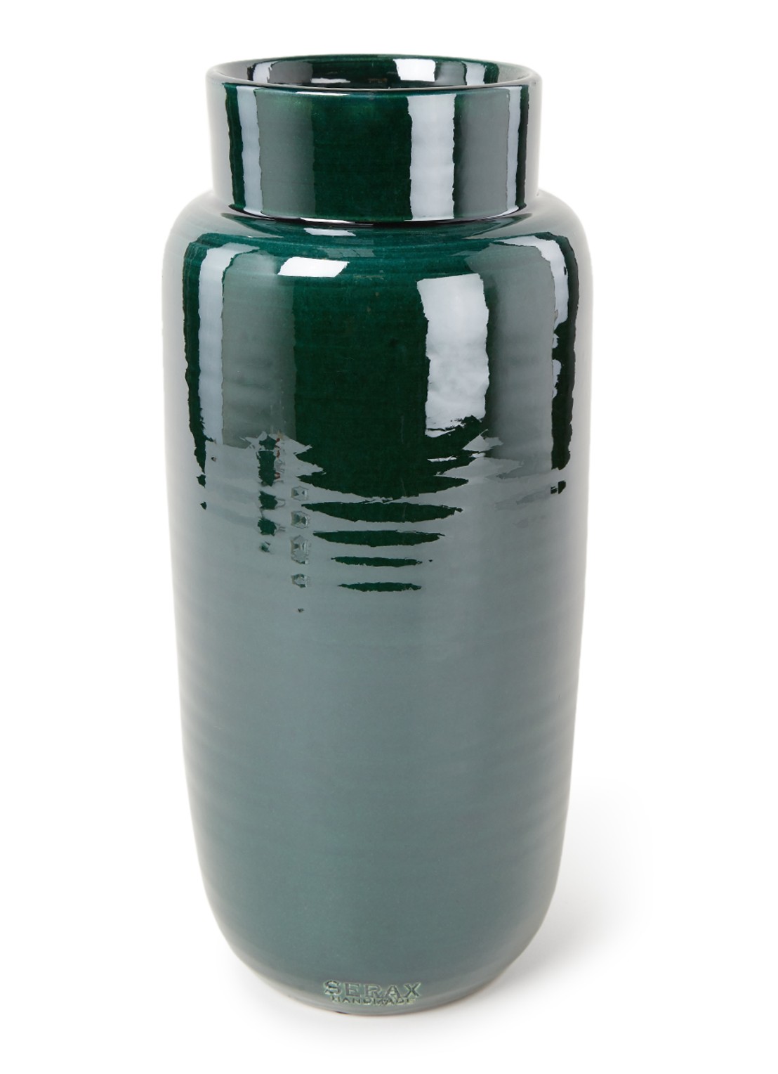 Serax Vaas 36 cm - voorkant 2 groen