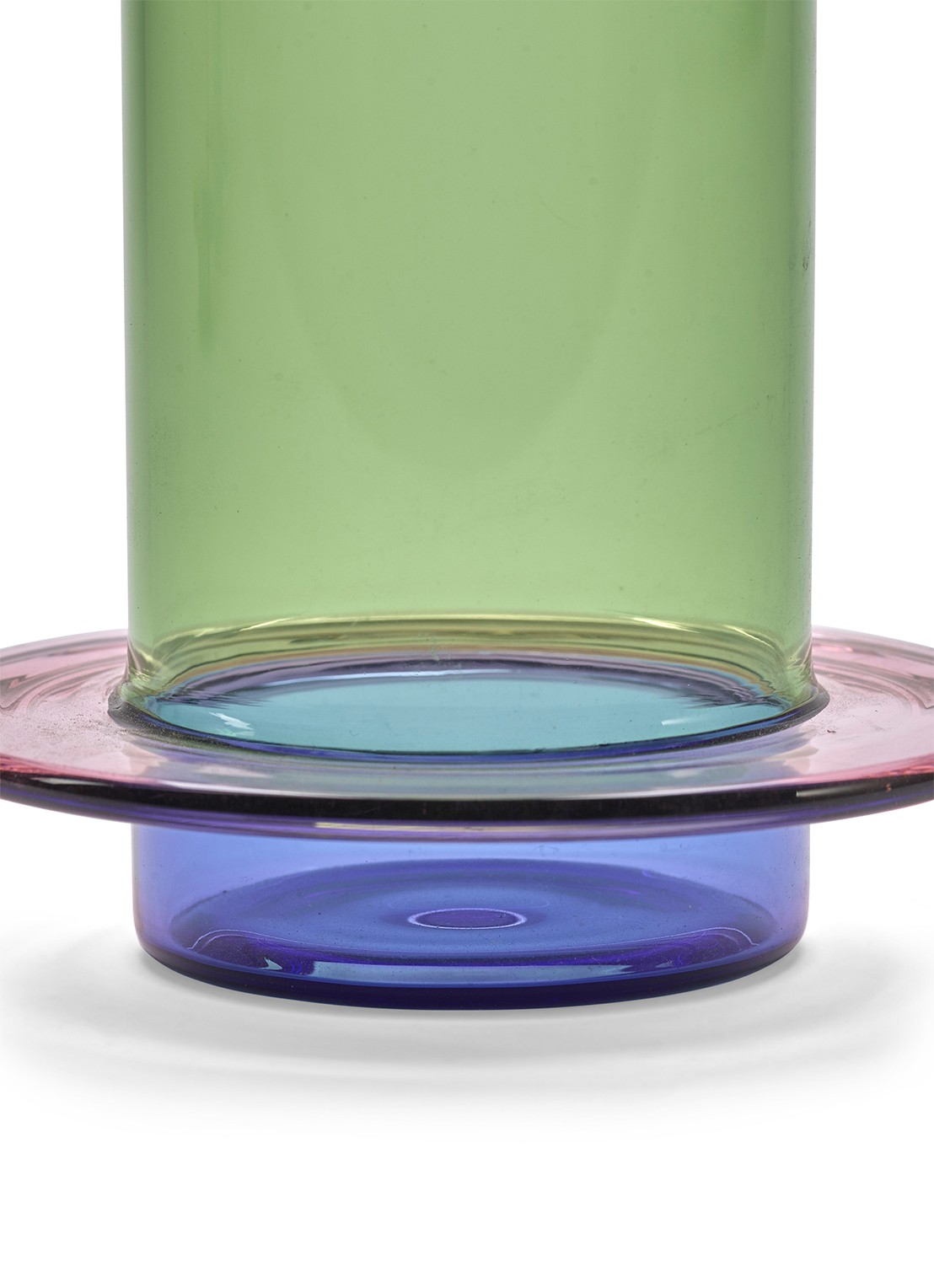 Serax Vaas van borosilicaatglas L 32.5 cm - achterkant 3 multicolor