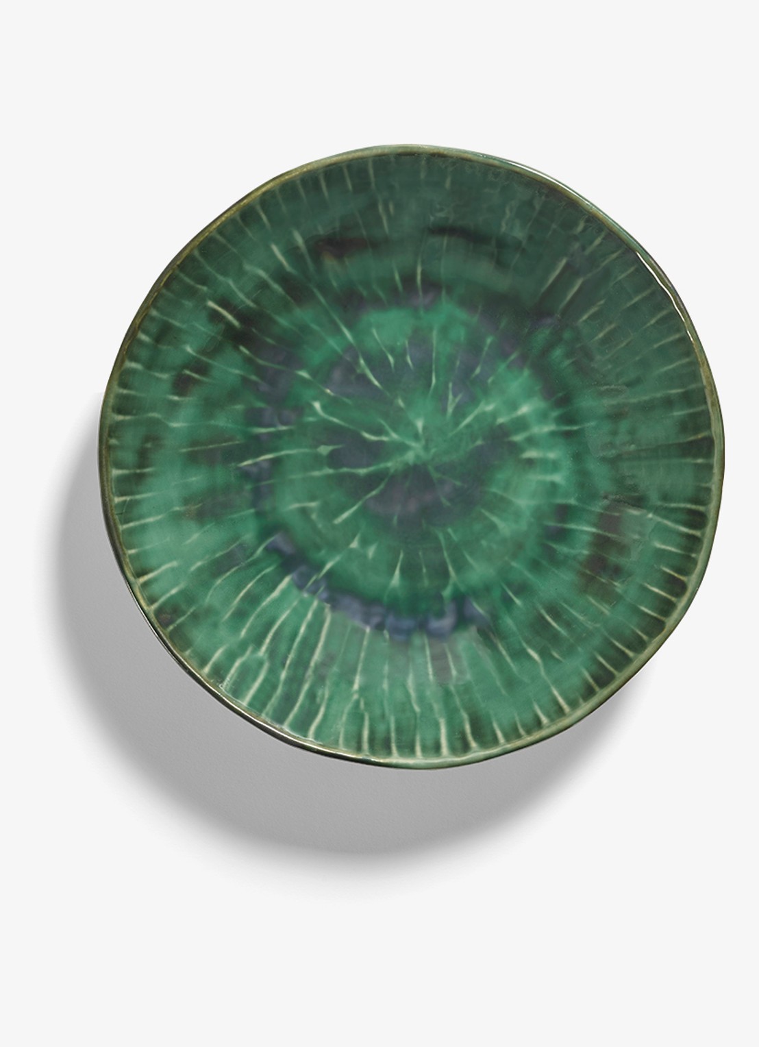 Serax Verde Lanza diep bord 26 cm - detail lindegroen