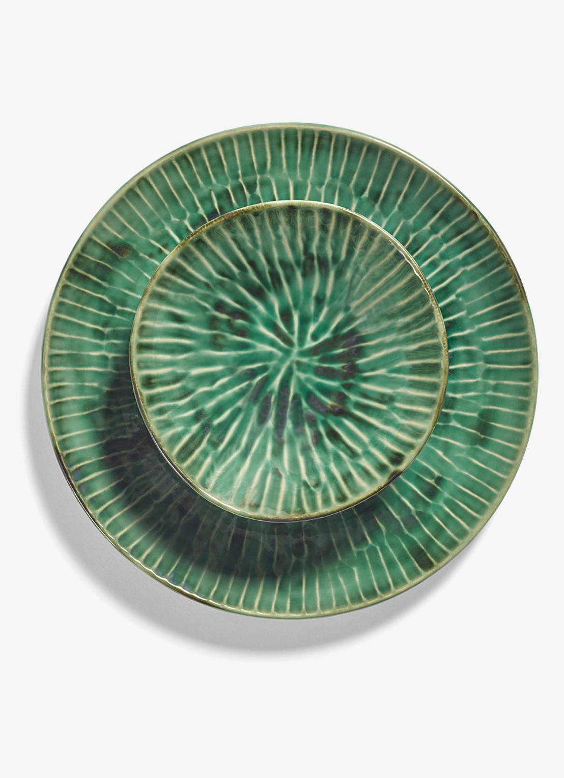 Serax Verde Lanza dinerbord 27 cm - detail 3 groen