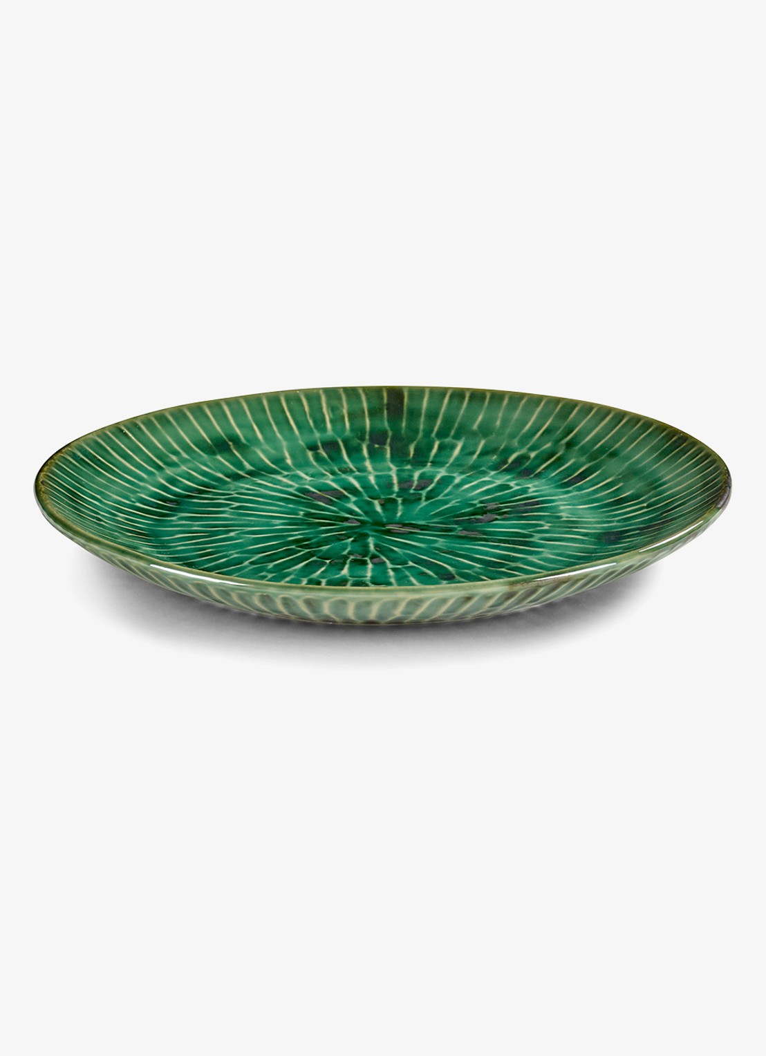 Serax Verde Lanza dinerbord 27 cm - voorkant 6 groen