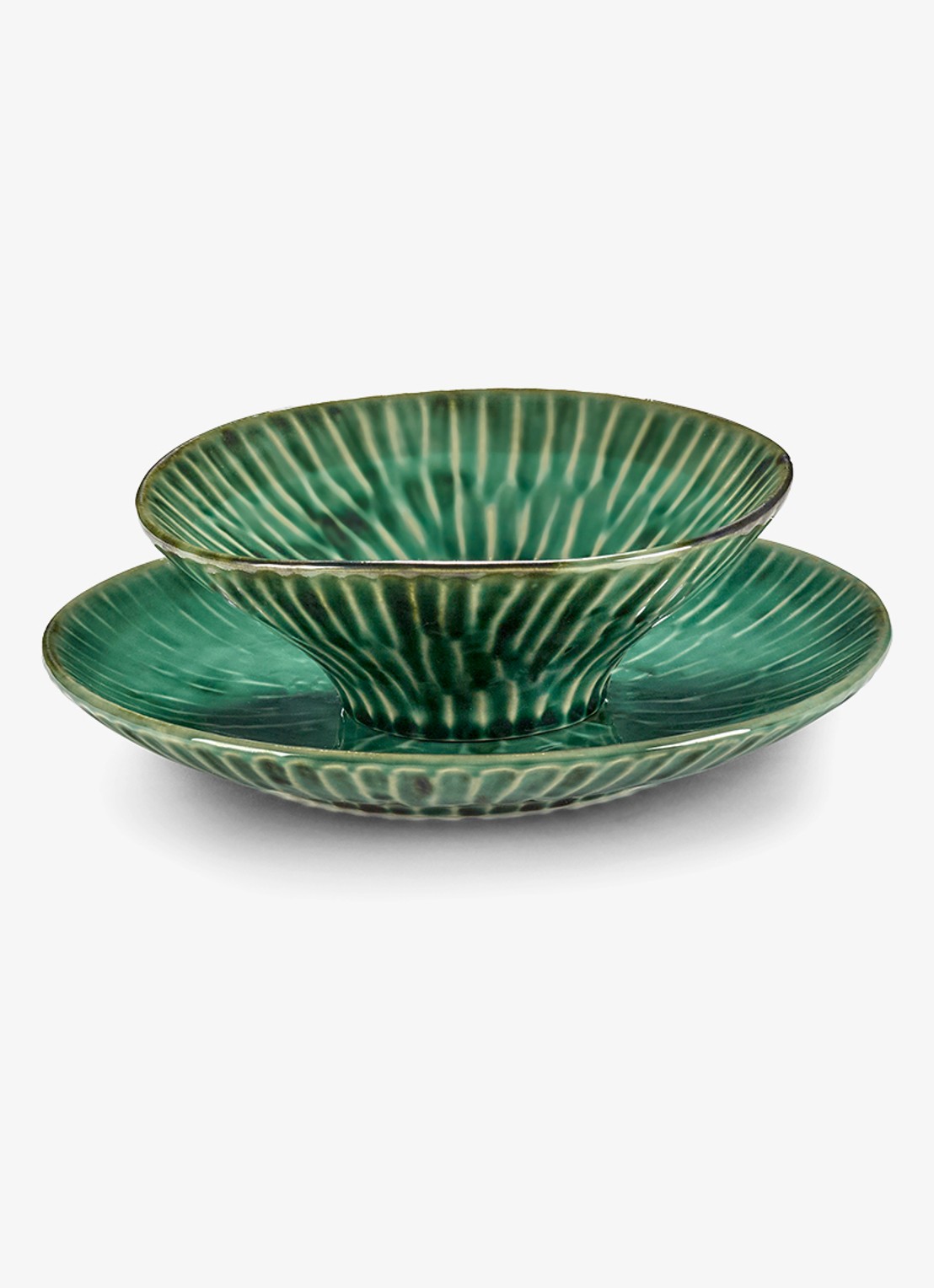 Serax Verde Lanza kom 17 cm - detail 5 groen