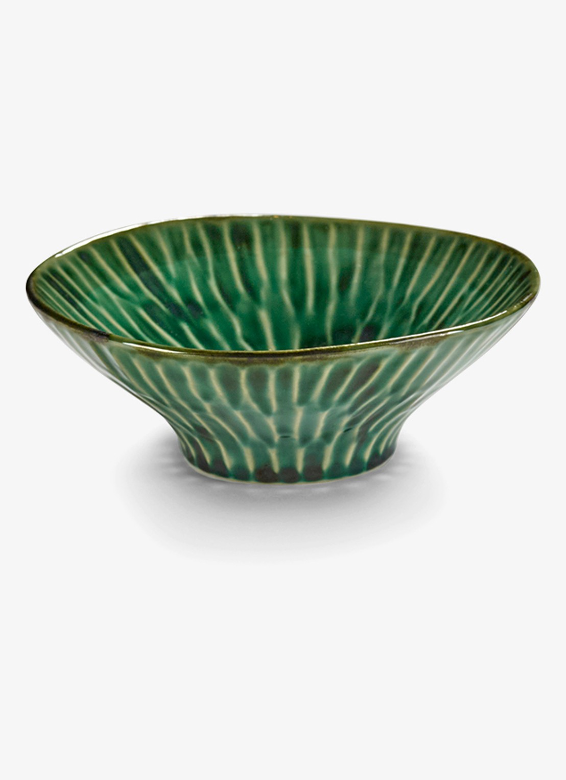 Serax Verde Lanza kom 17 cm - voorkant groen
