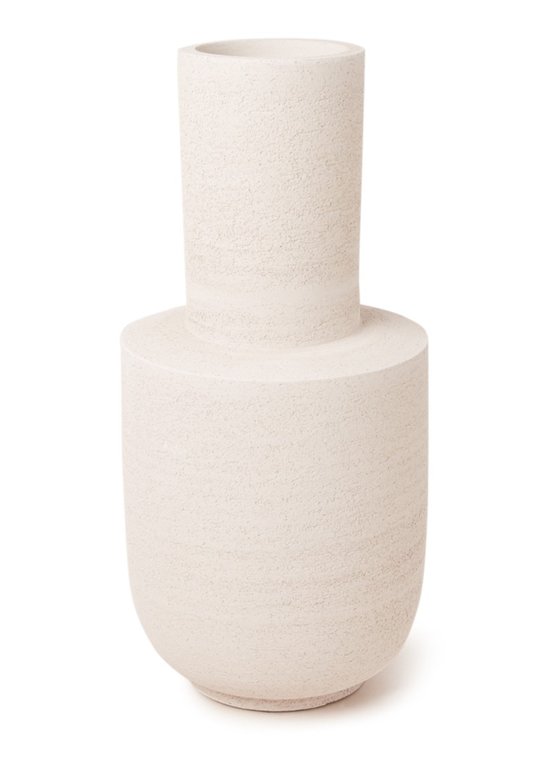 Serax Volumes vaas 37 cm - voorkant beige