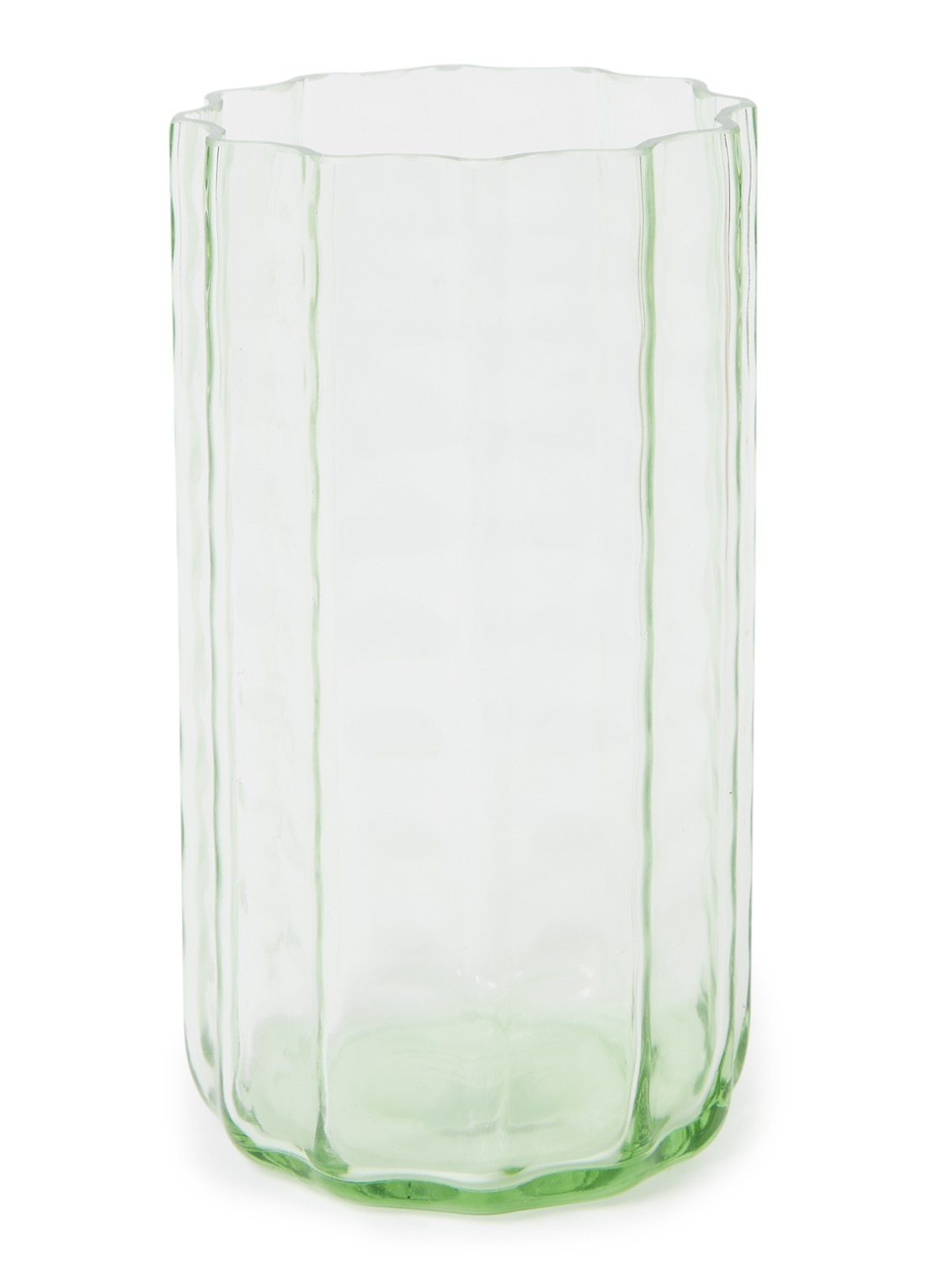 Serax Wave vaas 21 cm - voorkant transparant