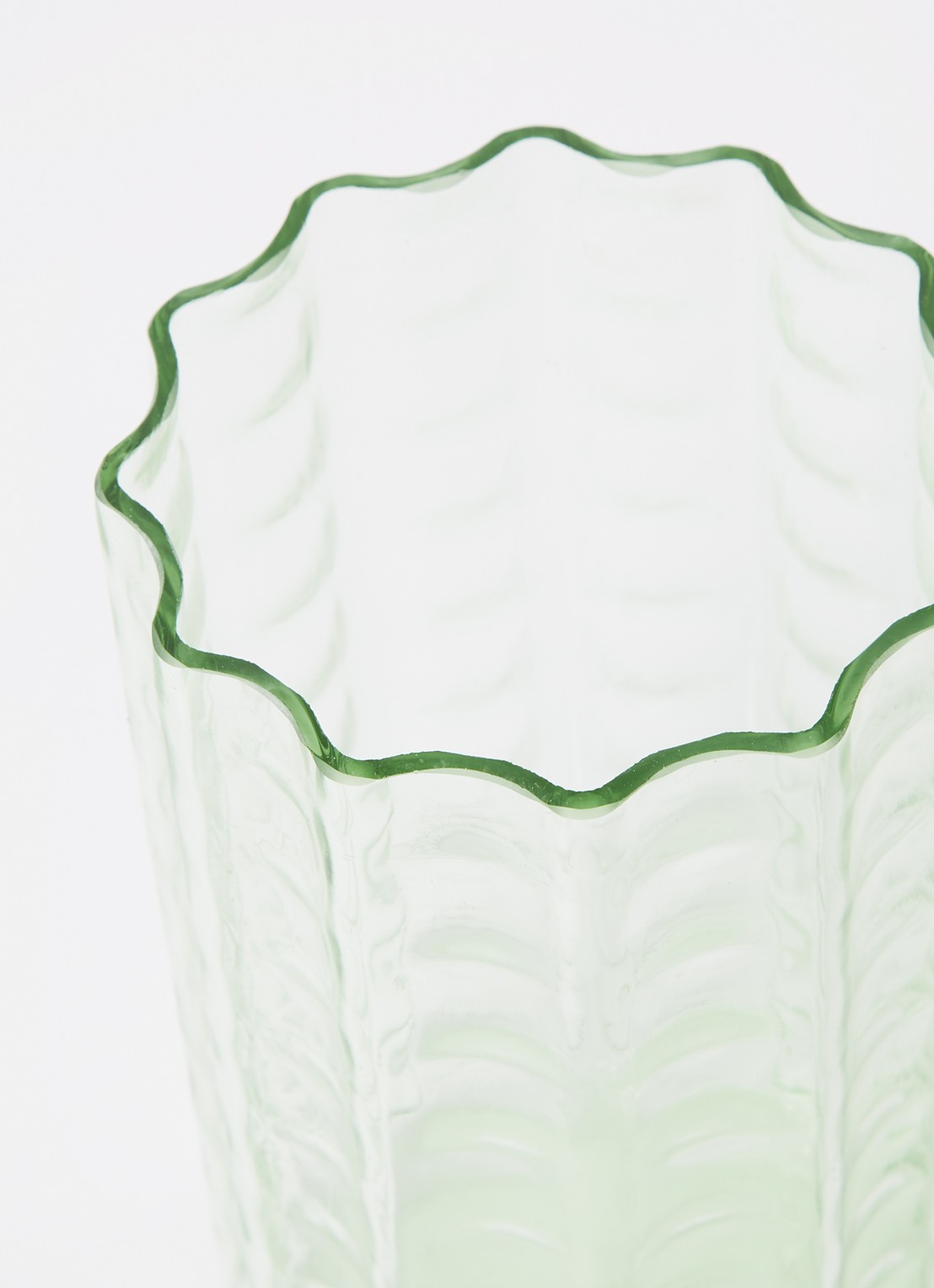 Serax Wave vaas 21 cm - voorkant 2 transparant