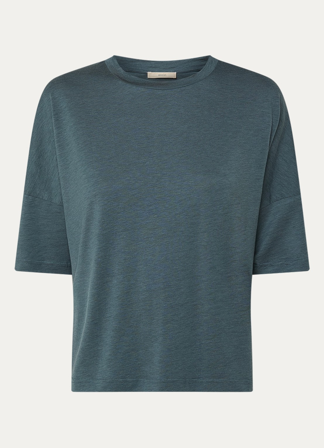 Sessùn Dorel T-shirt met ronde hals - voorkant groen