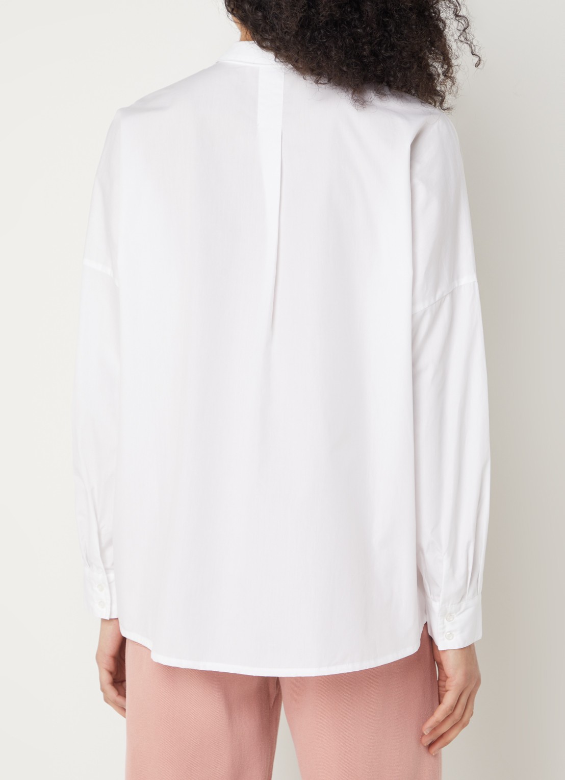 Sessùn Maemi blouse van katoen - achterkant wit