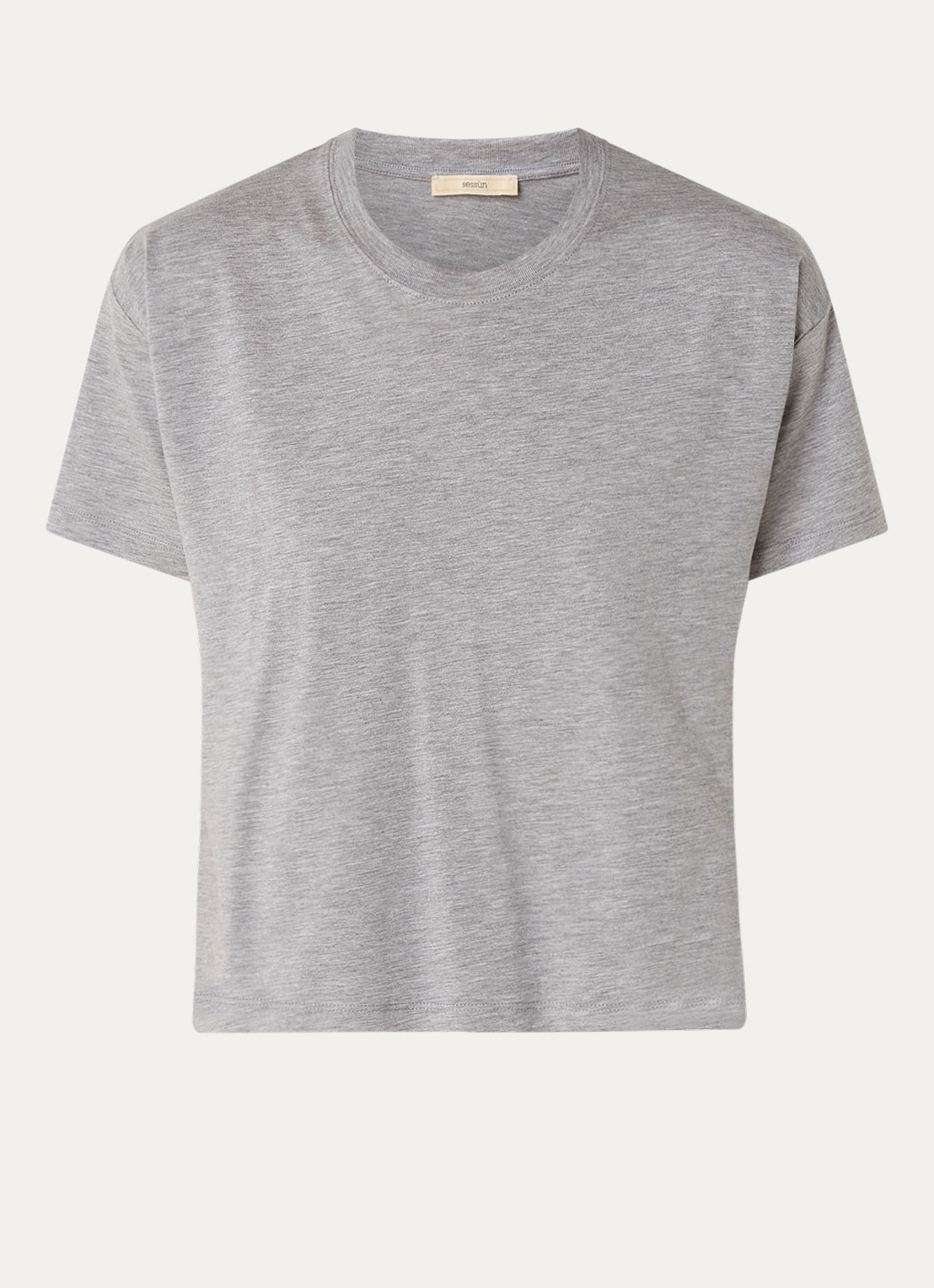 Sessùn Too T-shirt  - voorkant 3 grijsmele