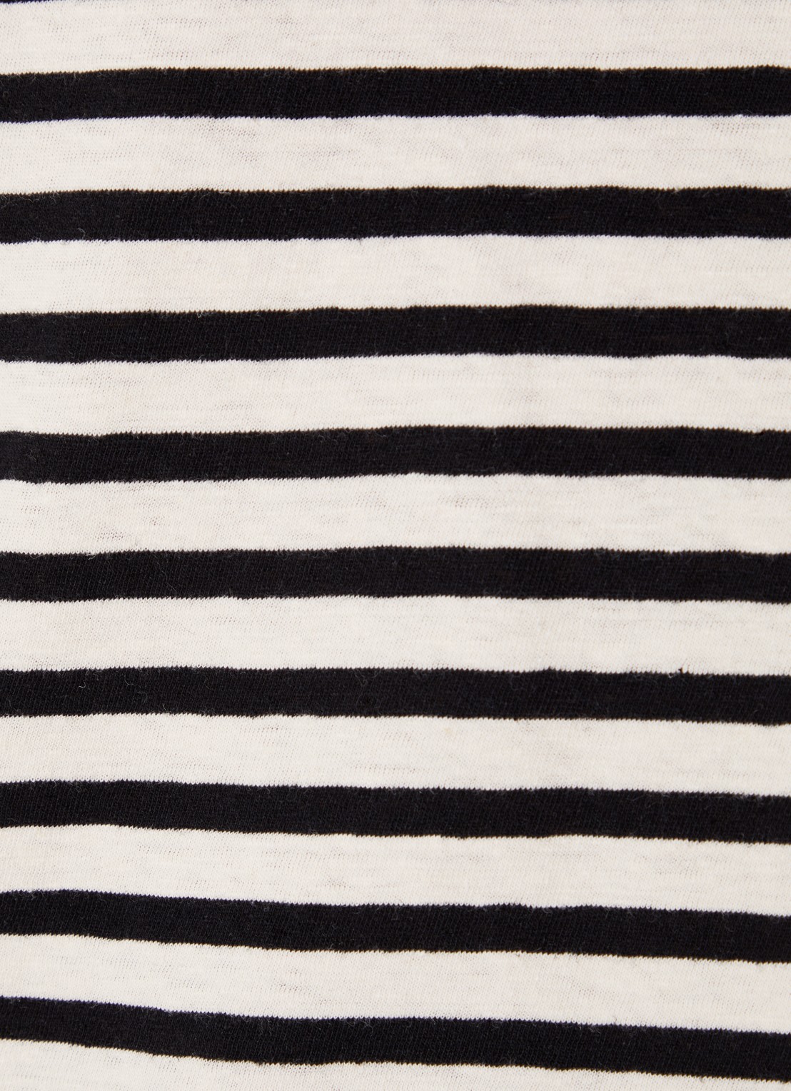 Sessùn Tooli T-shirt in linnenblend met streepprint - detail 4 zwart