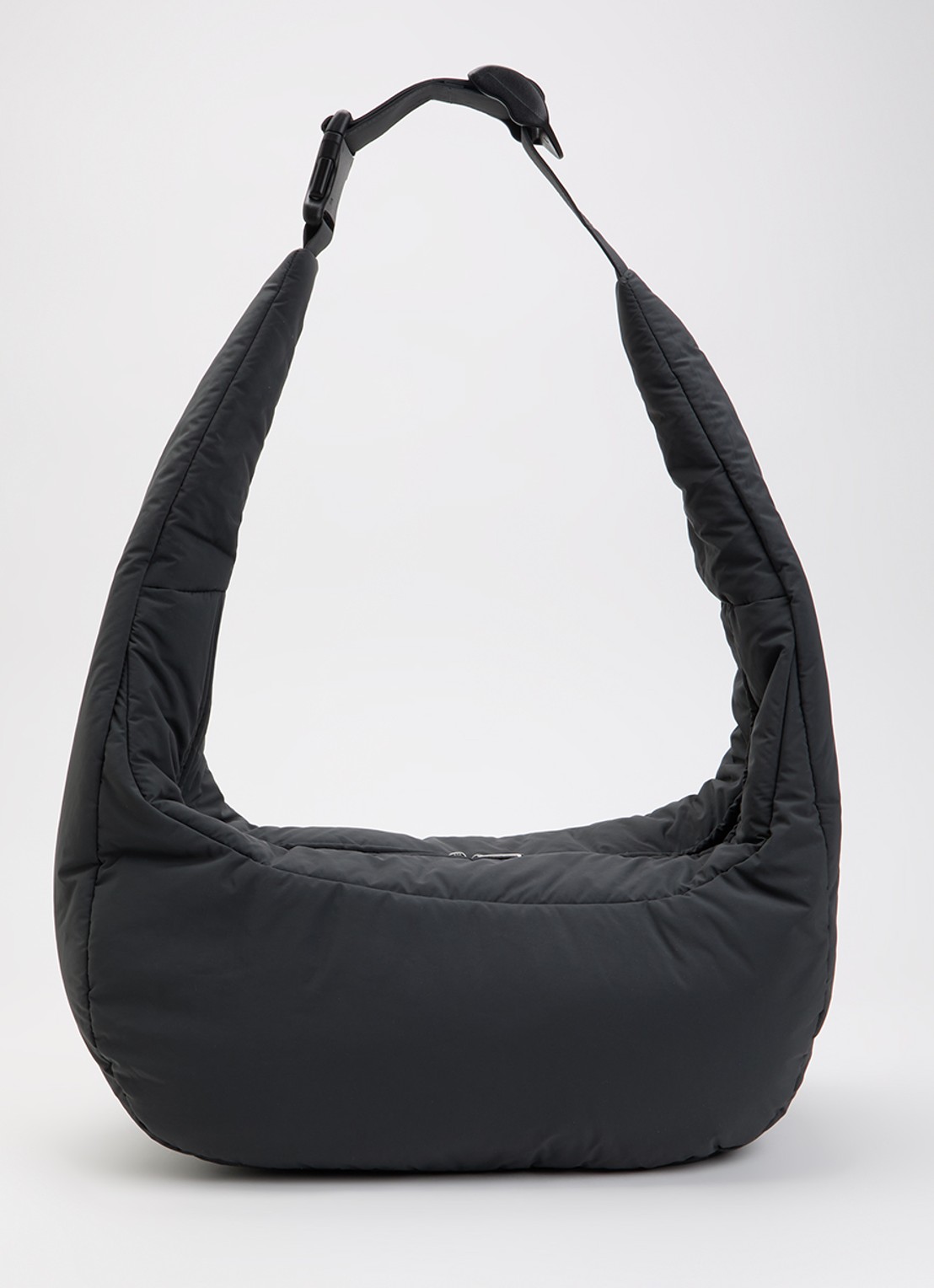 Seventh Lunar gewatteerde crossbodytas met verstelbare schouderriem - voorkant 5 antraciet
