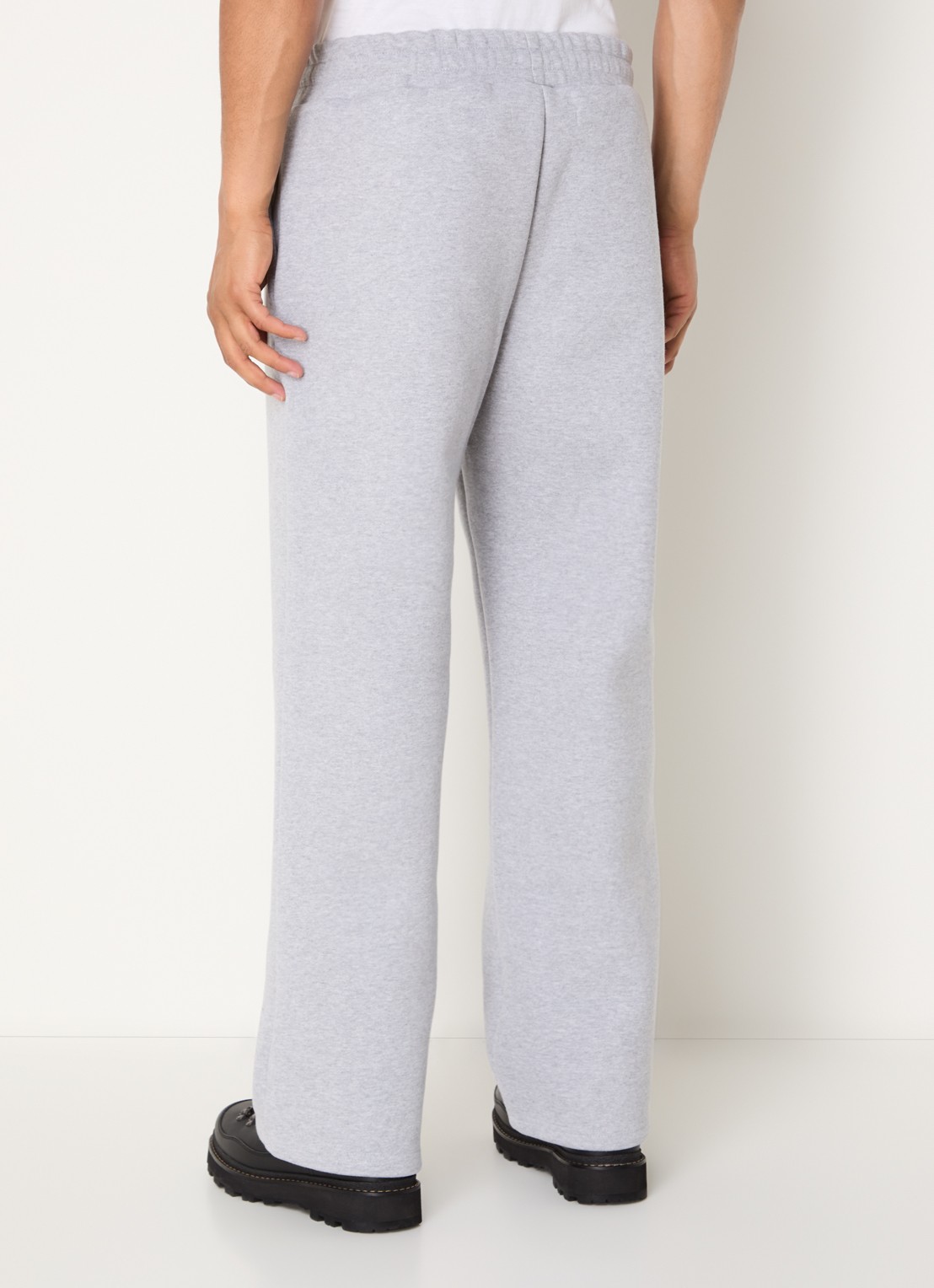 Seventh V2 loose fit joggingbroek met gemêleerd dessin - achterkant 5 grijsmele