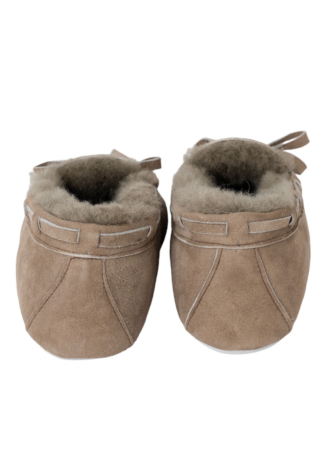 Shepherd Daisy pantoffel van schapensuède - achterkant 2 grijs