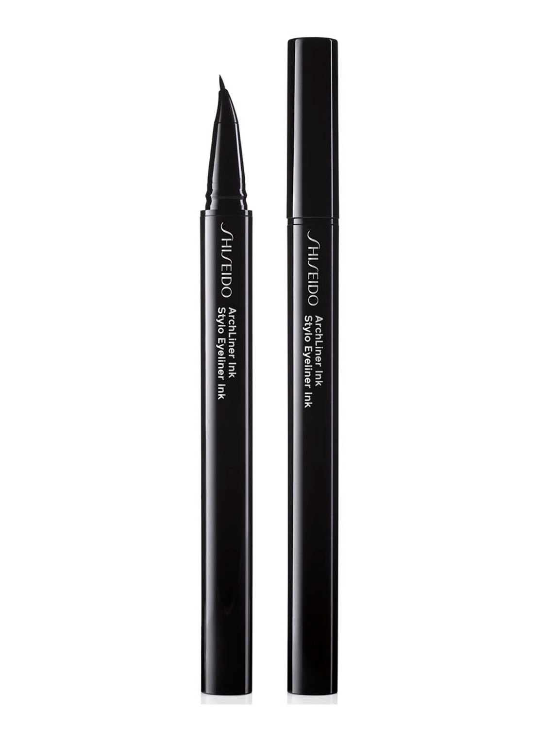 Shiseido Archliner Ink - waterproof vloeibare eyeliner - voorkant 01 shibui black